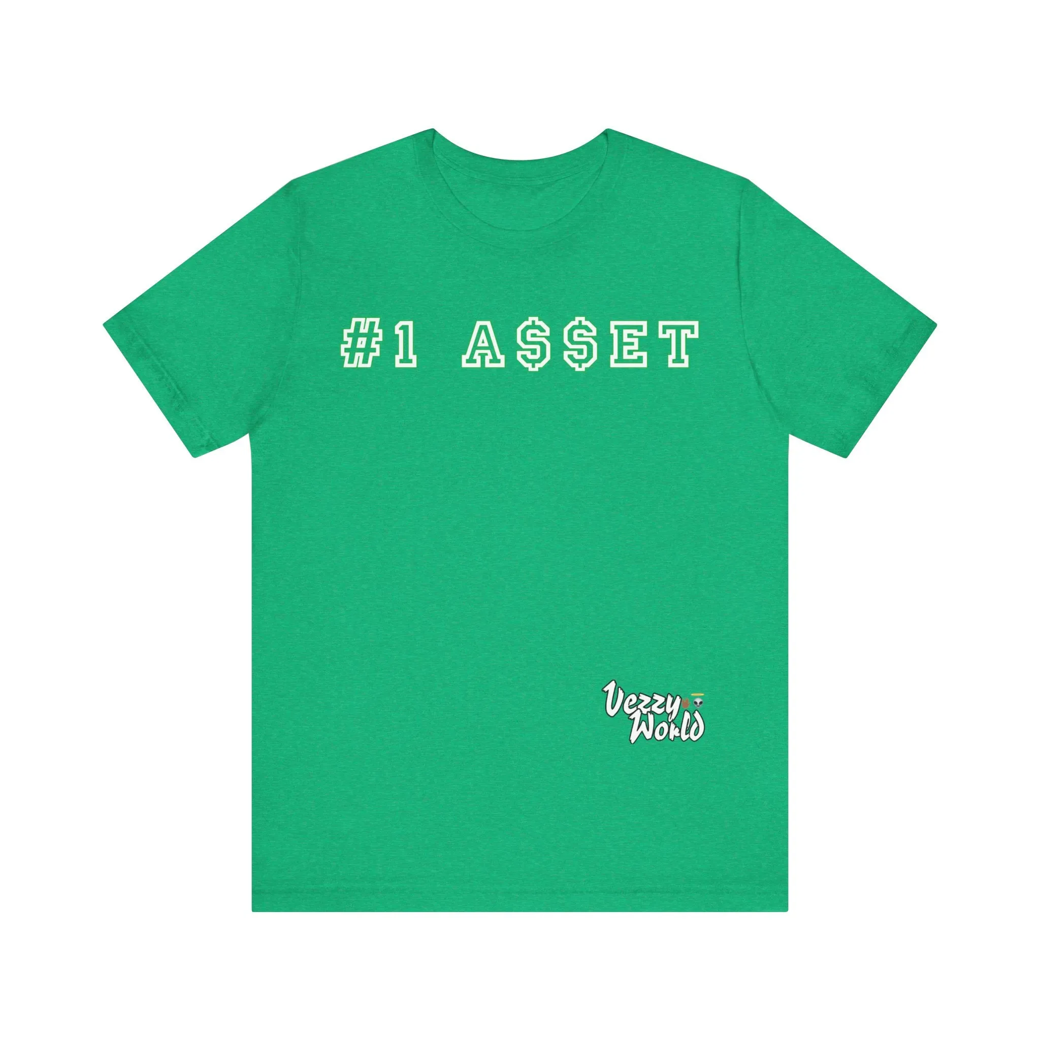 #1 Asset (Green) Short Sleeve Tee