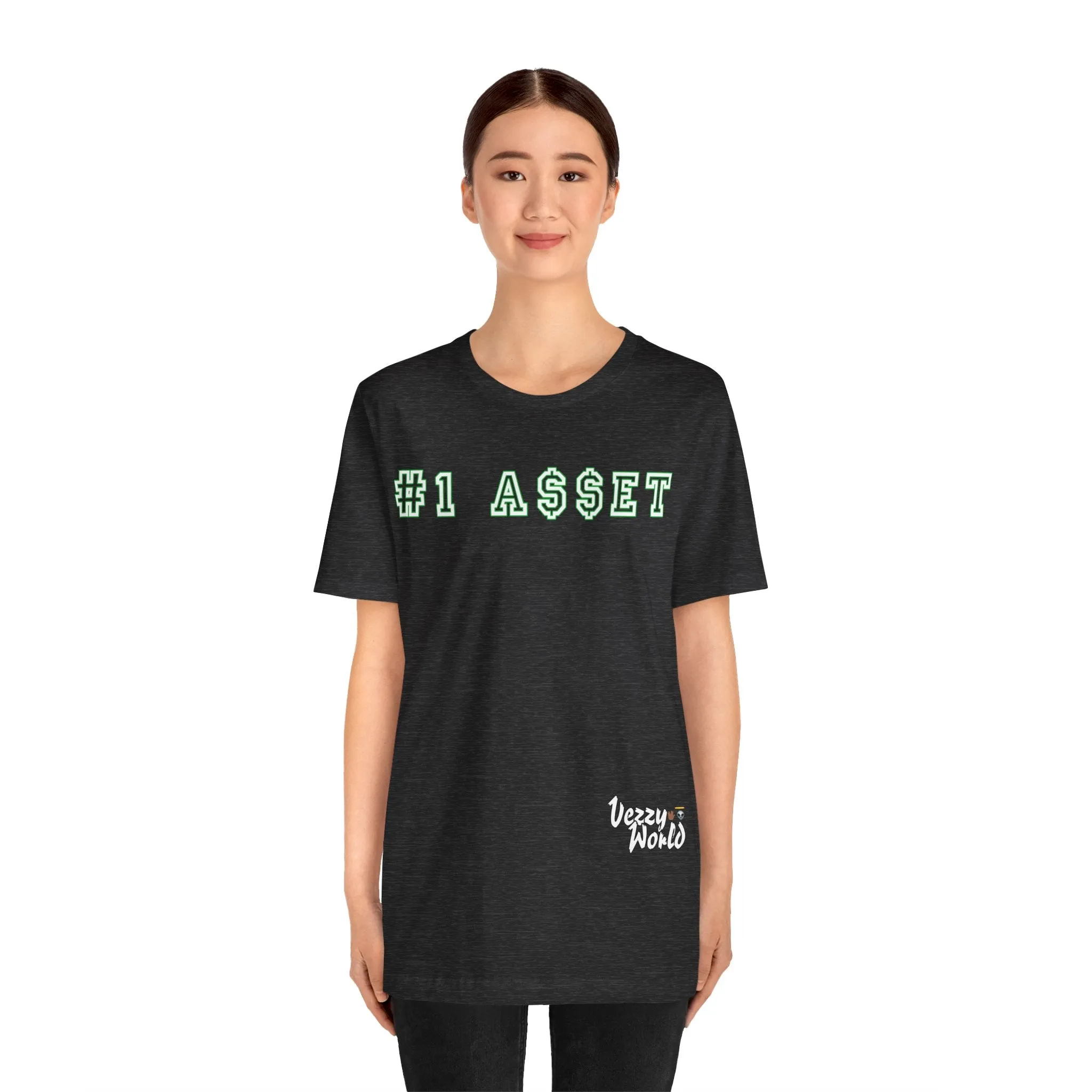 #1 Asset (Green) Short Sleeve Tee