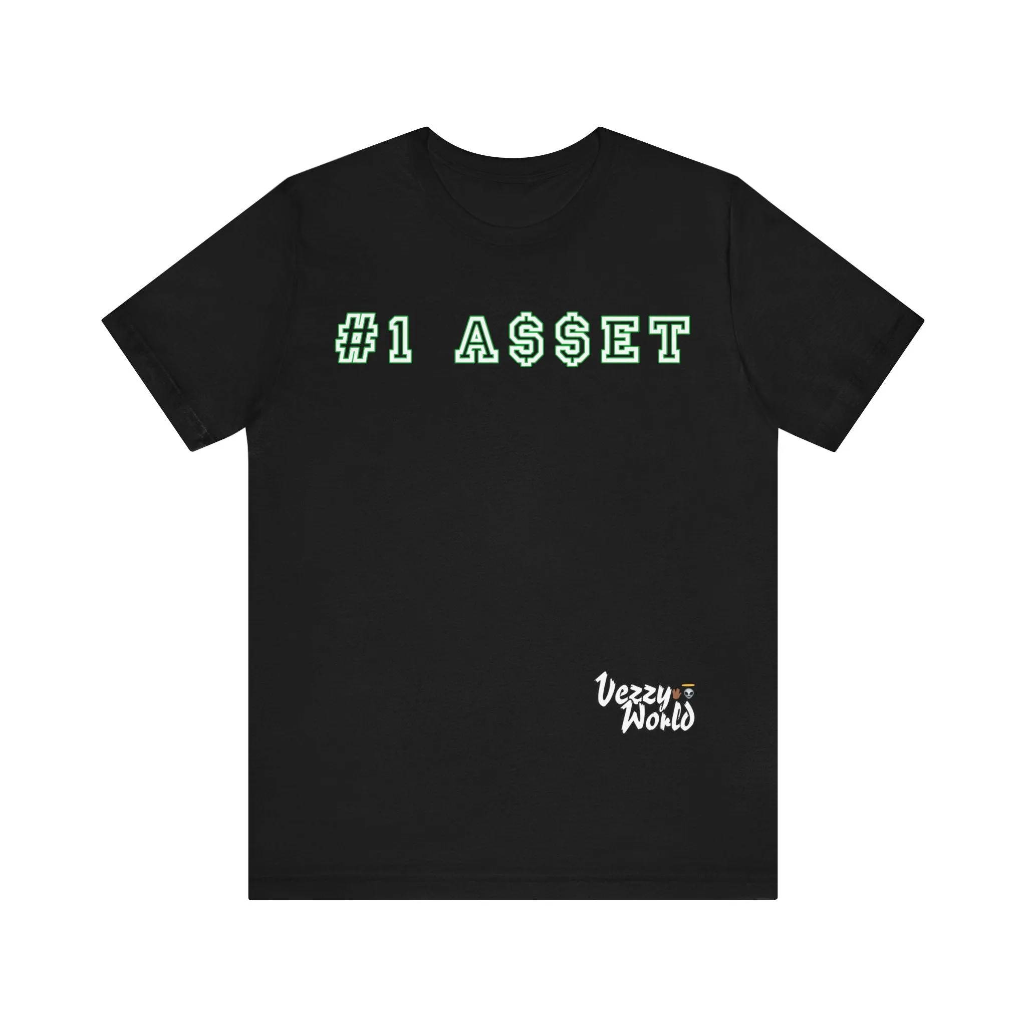 #1 Asset (Green) Short Sleeve Tee