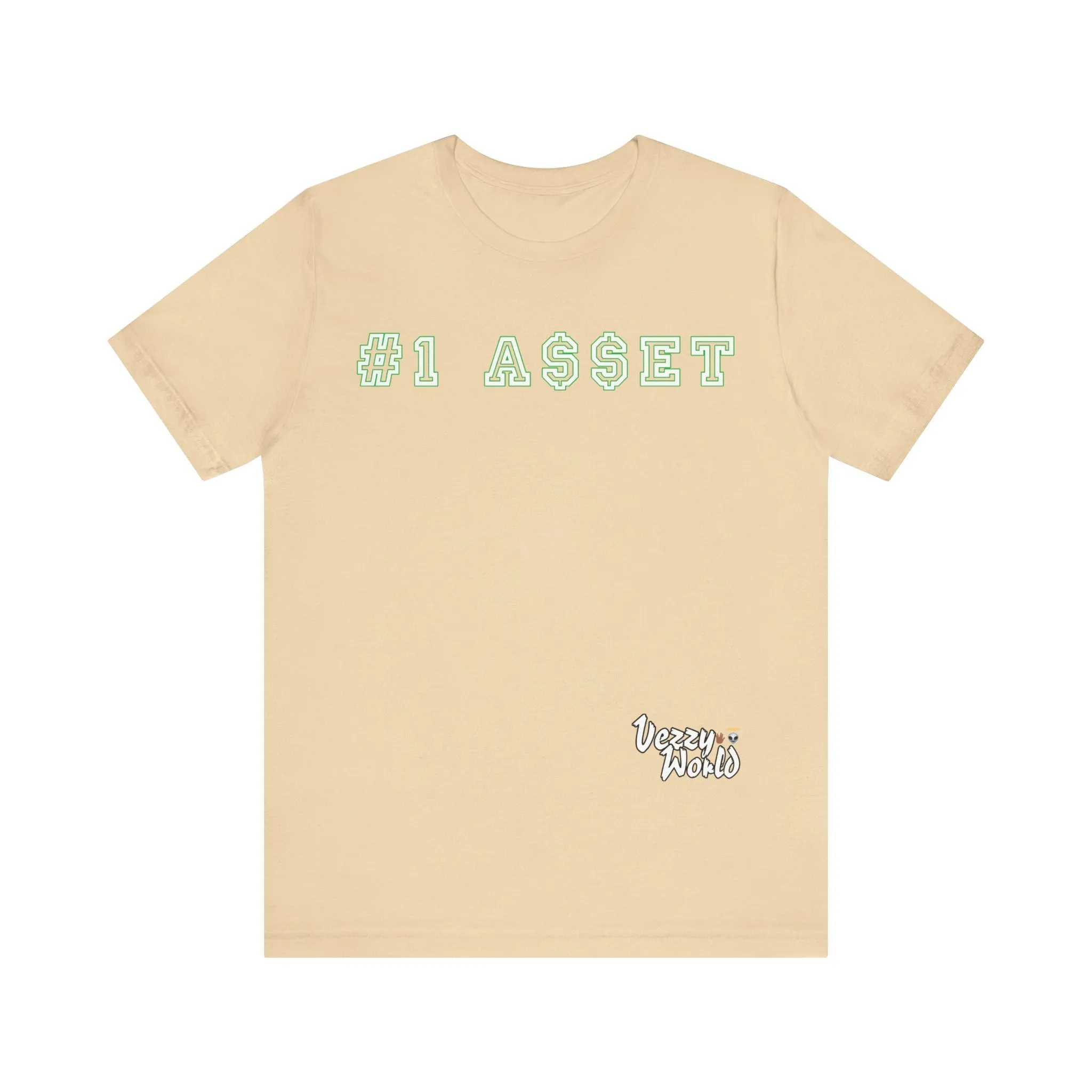 #1 Asset (Green) Short Sleeve Tee