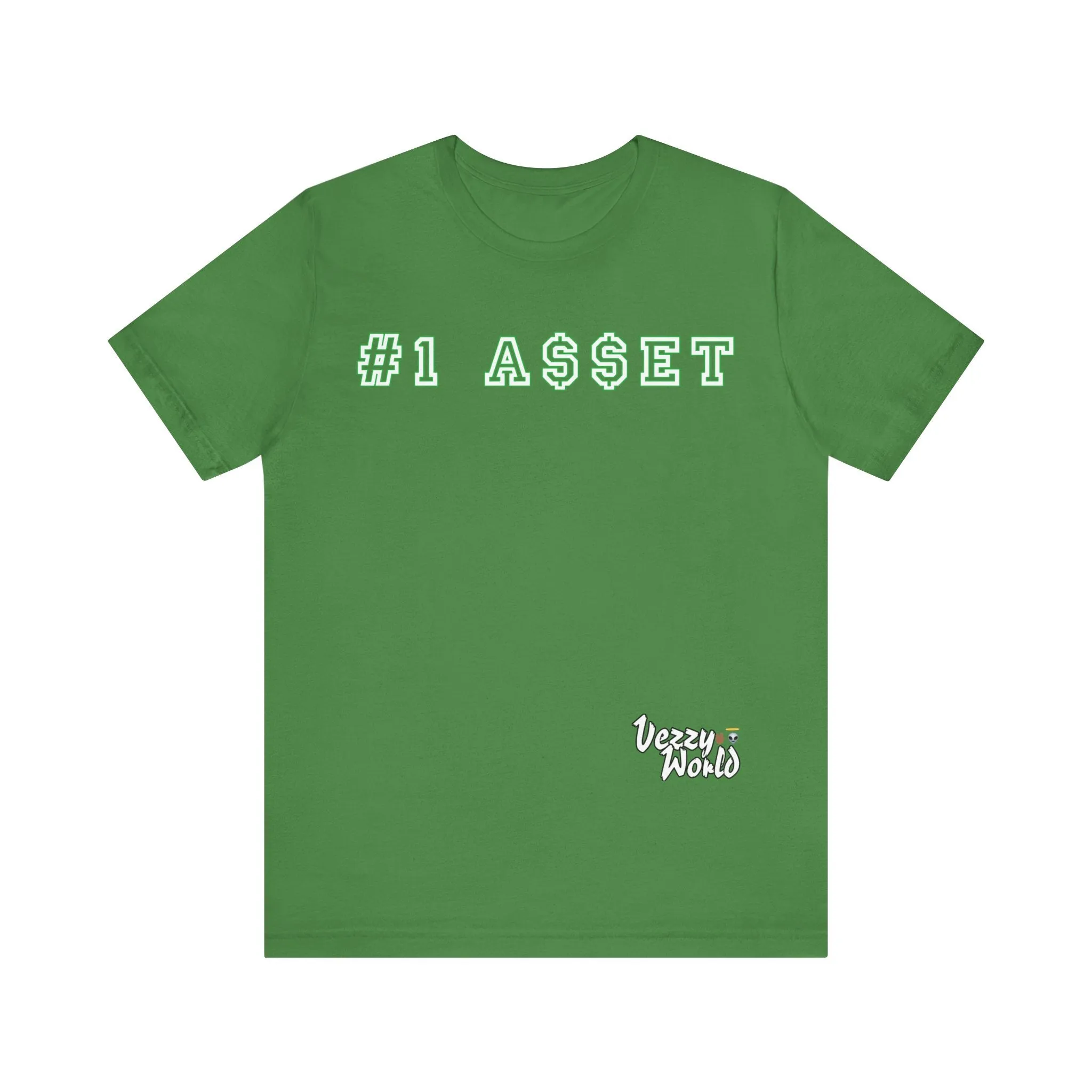 #1 Asset (Green) Short Sleeve Tee