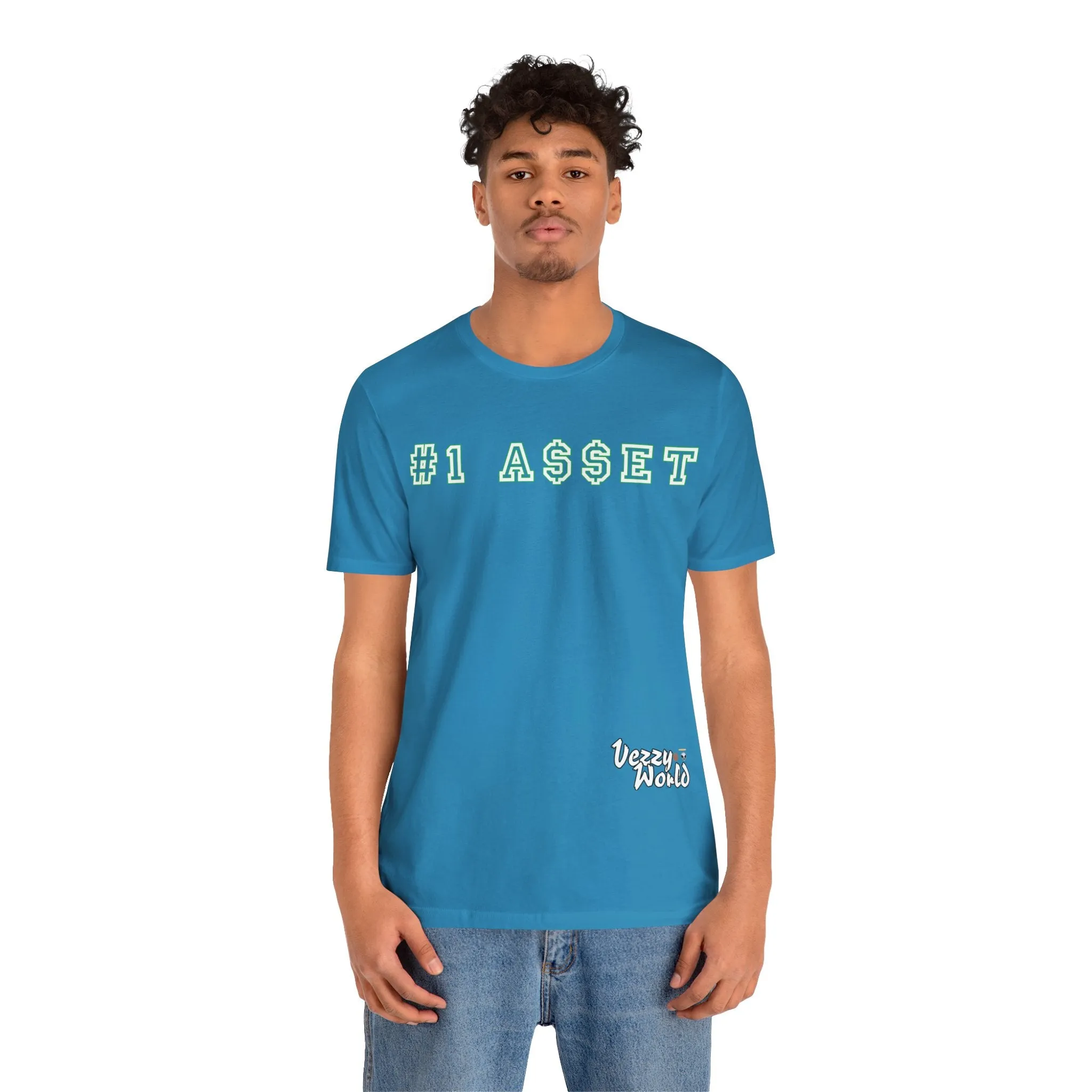 #1 Asset (Green) Short Sleeve Tee