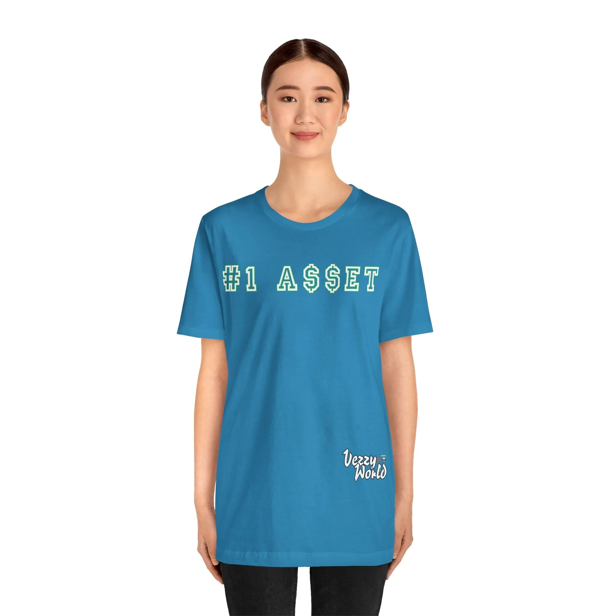 #1 Asset (Green) Short Sleeve Tee