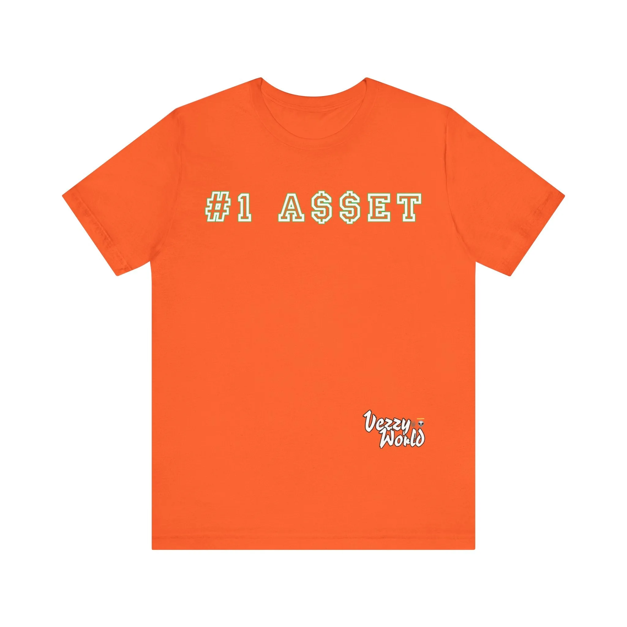 #1 Asset (Green) Short Sleeve Tee
