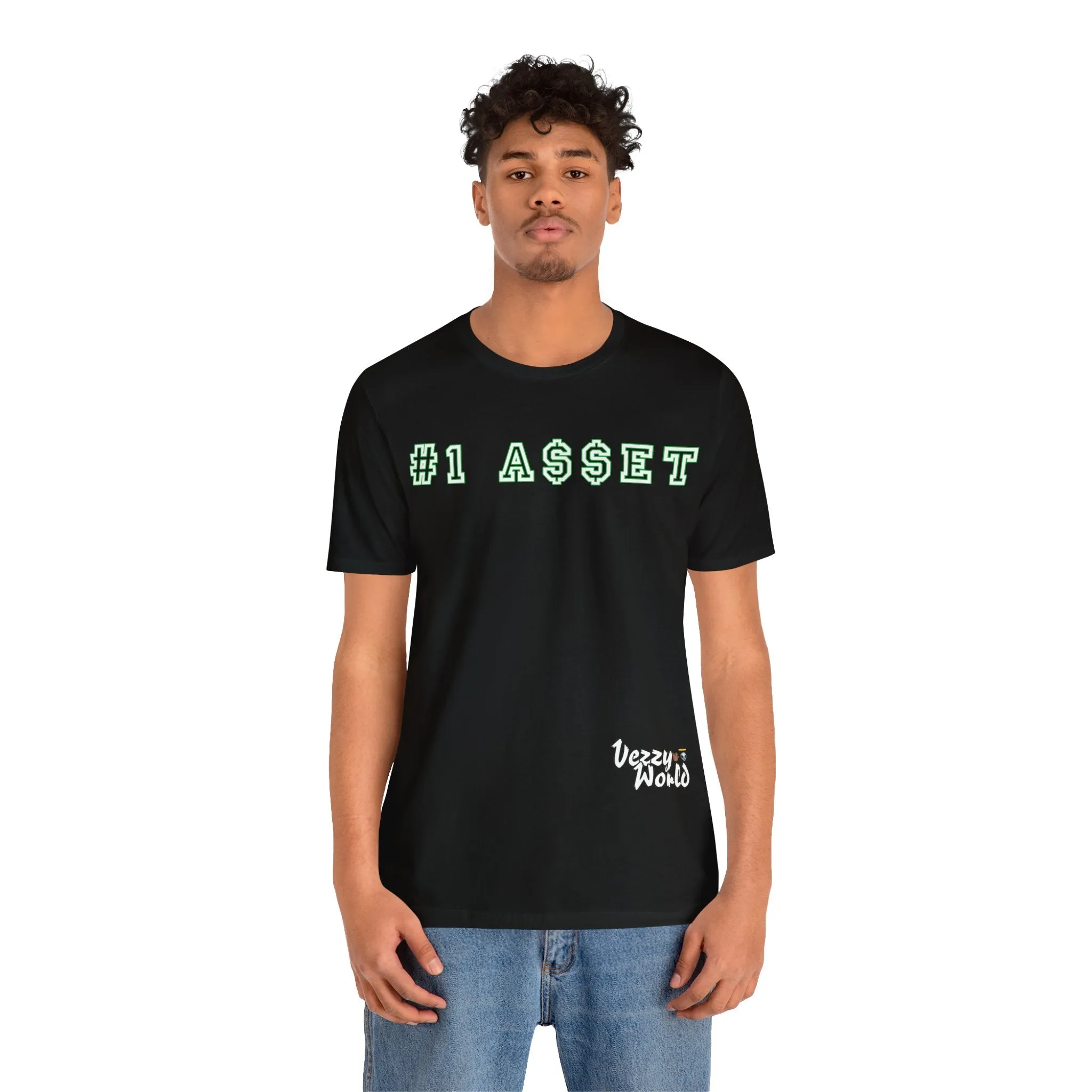 #1 Asset (Green) Short Sleeve Tee