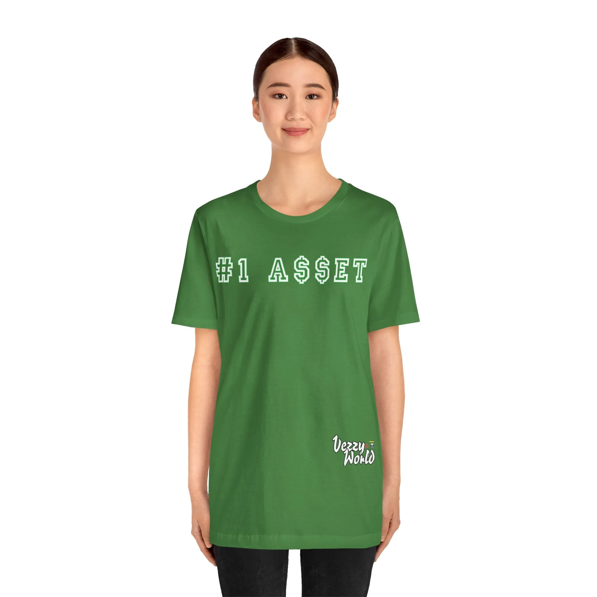 #1 Asset (Green) Short Sleeve Tee