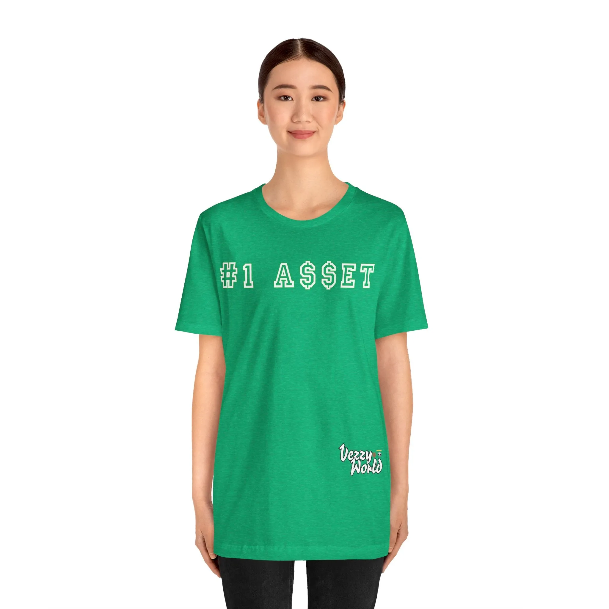 #1 Asset (Green) Short Sleeve Tee