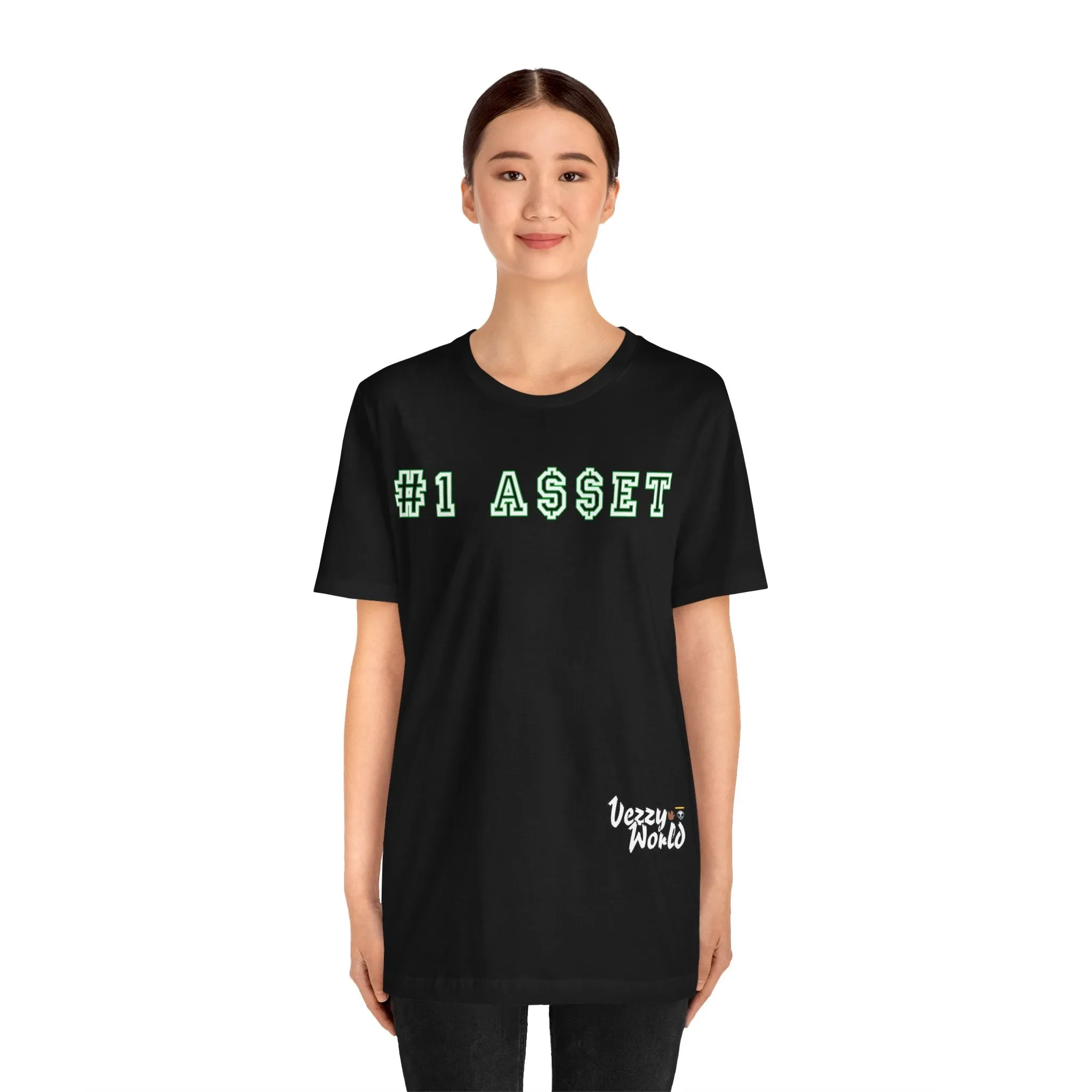 #1 Asset (Green) Short Sleeve Tee