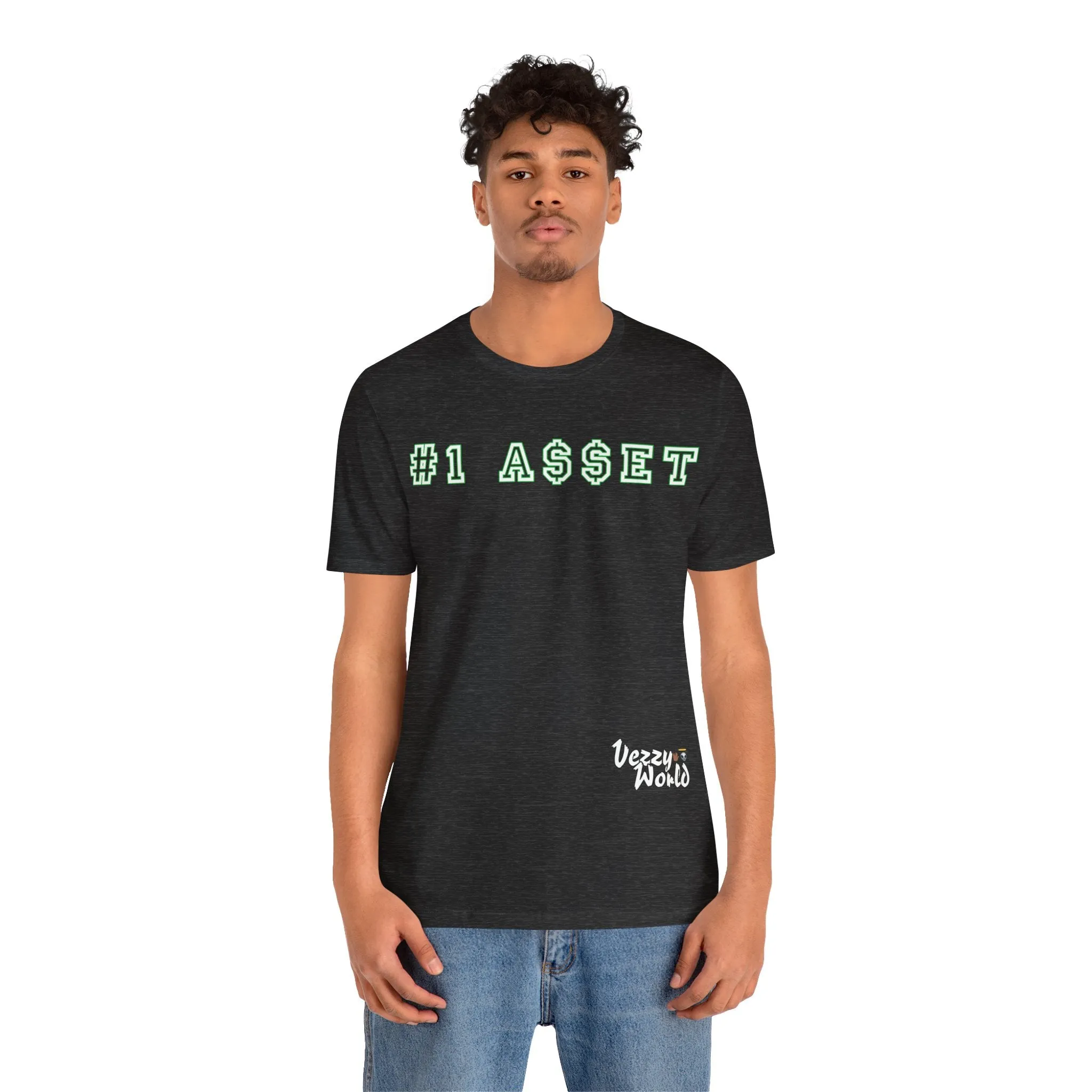 #1 Asset (Green) Short Sleeve Tee