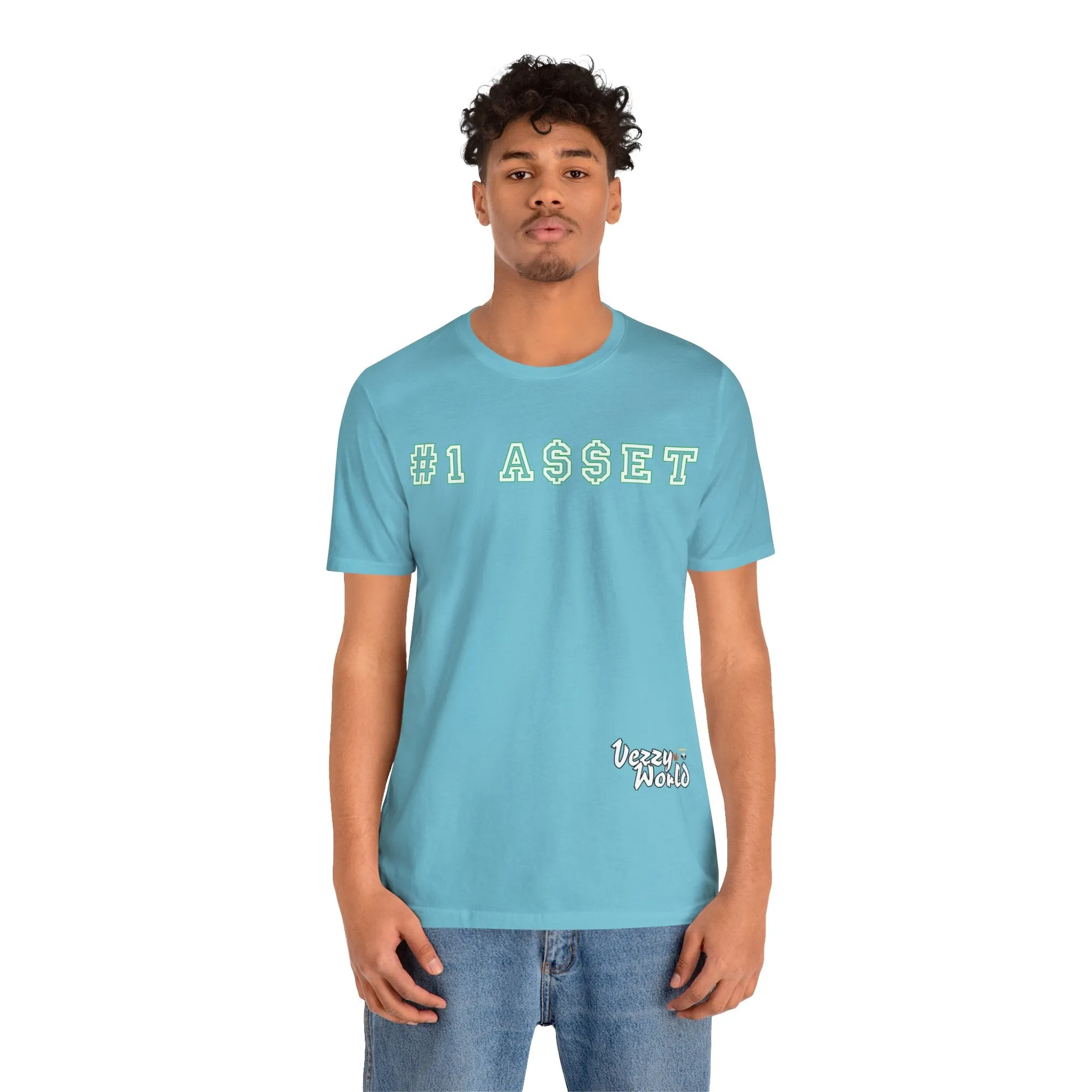 #1 Asset (Green) Short Sleeve Tee