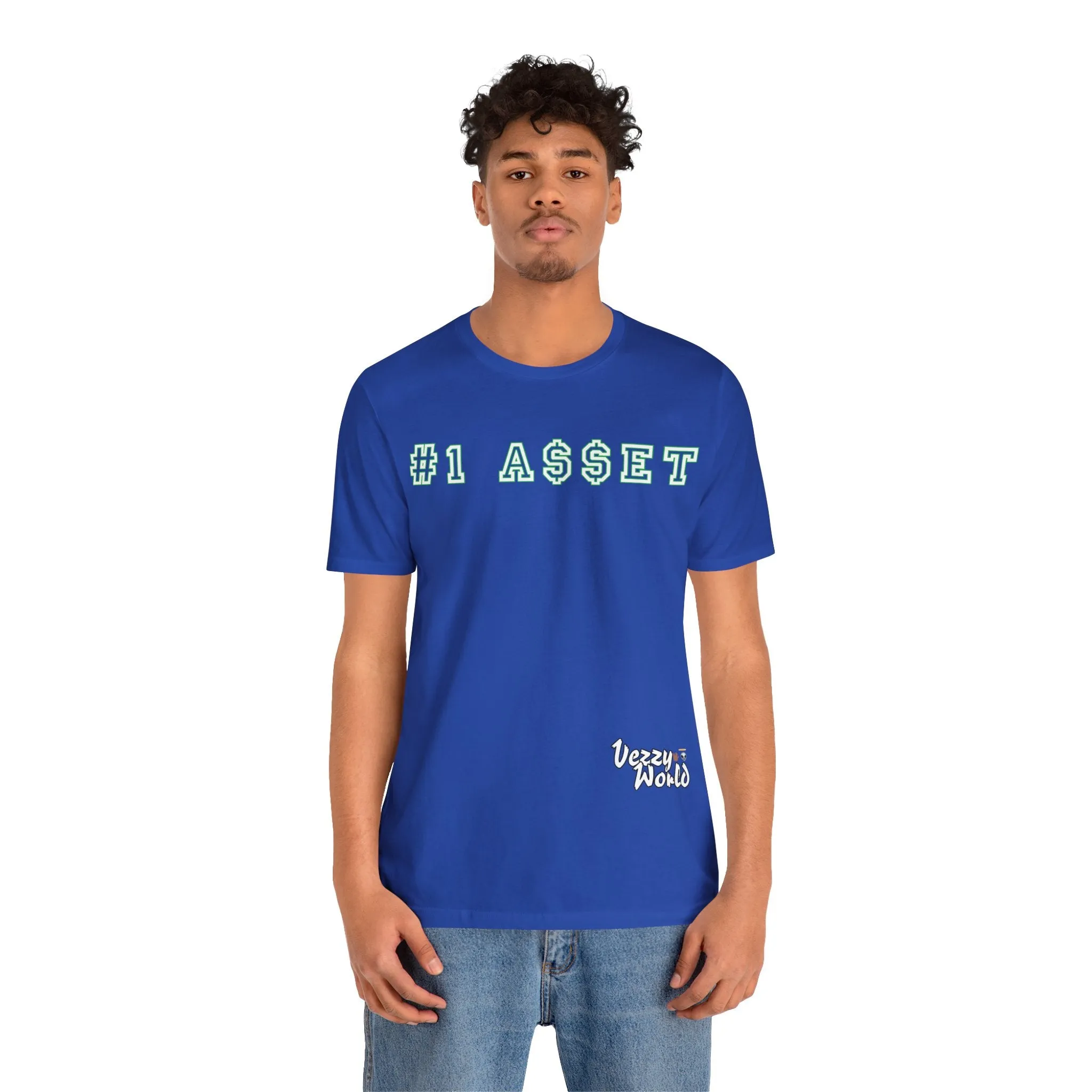 #1 Asset (Green) Short Sleeve Tee