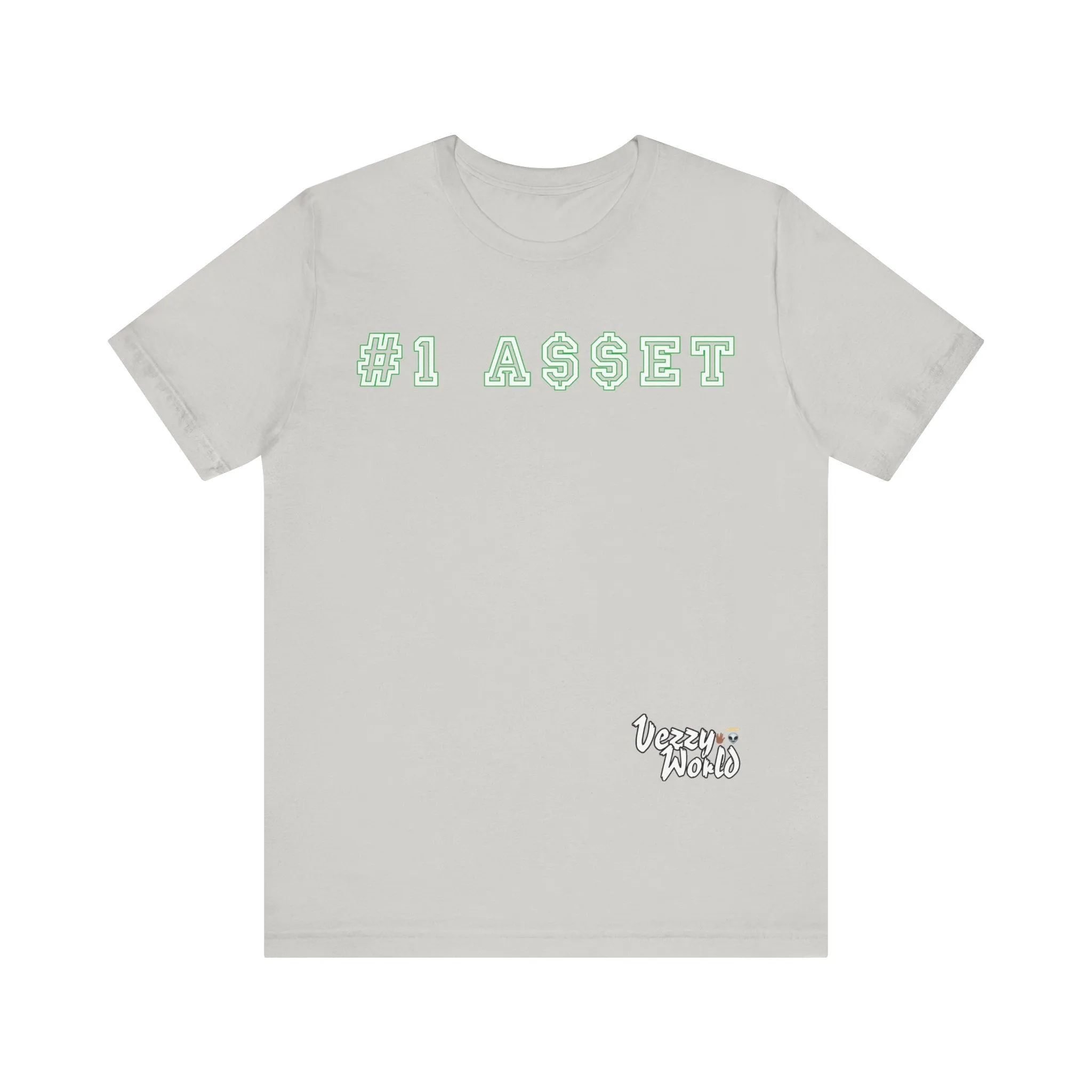 #1 Asset (Green) Short Sleeve Tee