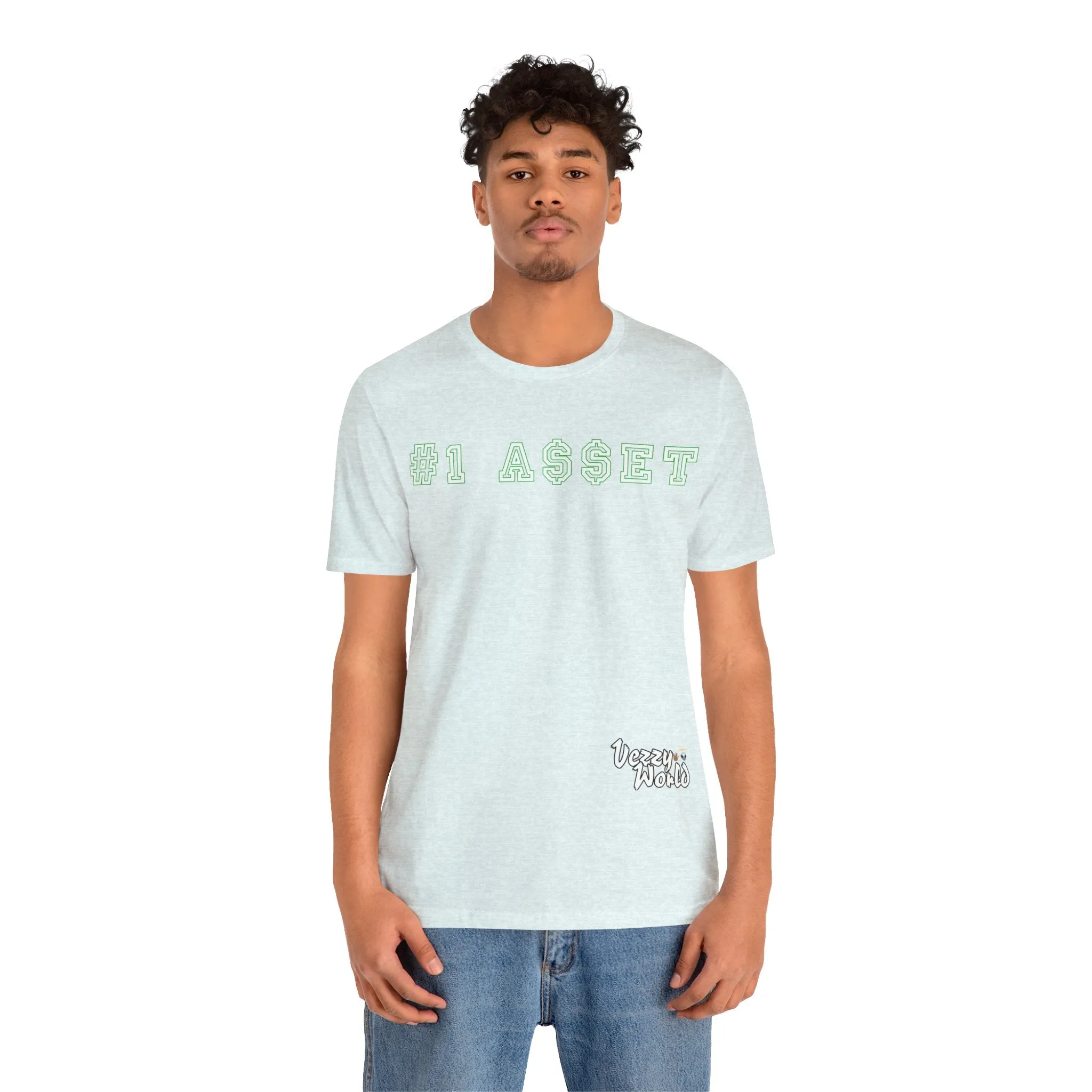 #1 Asset (Green) Short Sleeve Tee