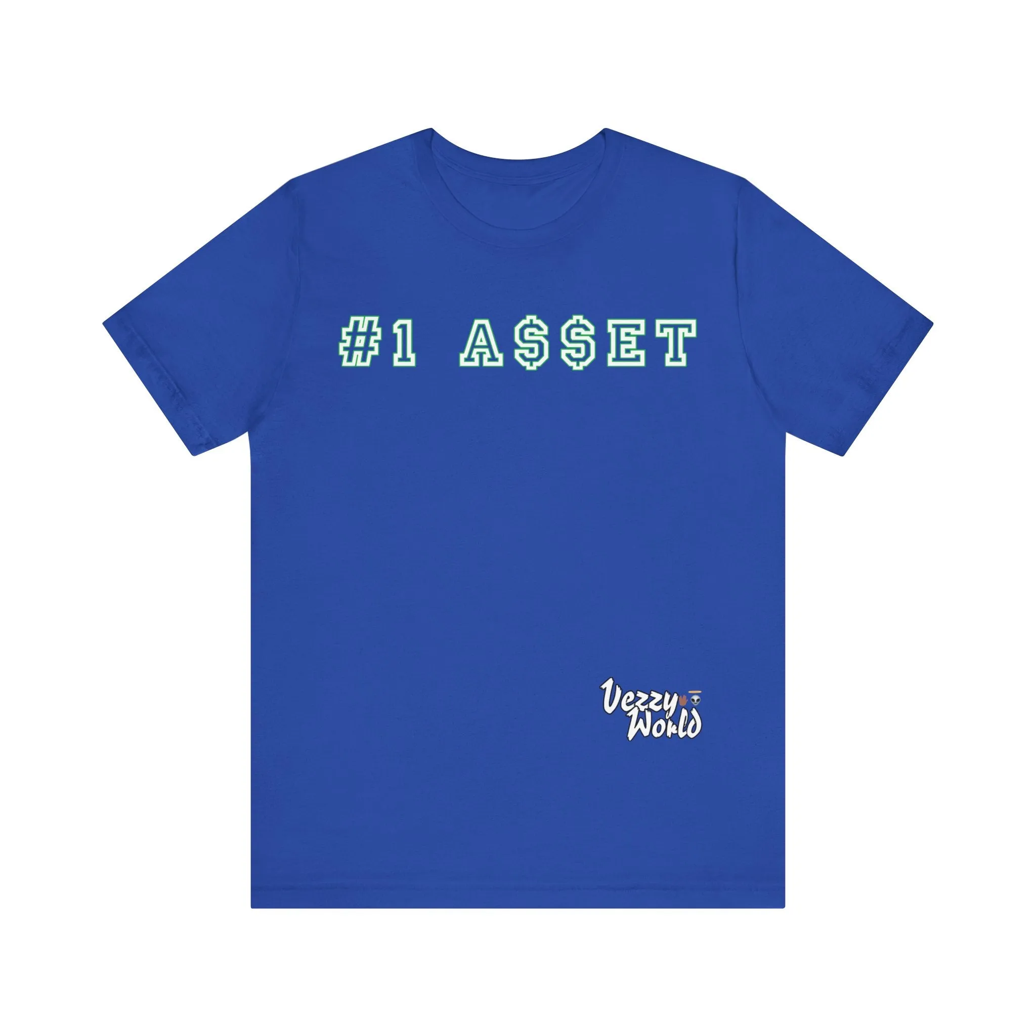 #1 Asset (Green) Short Sleeve Tee