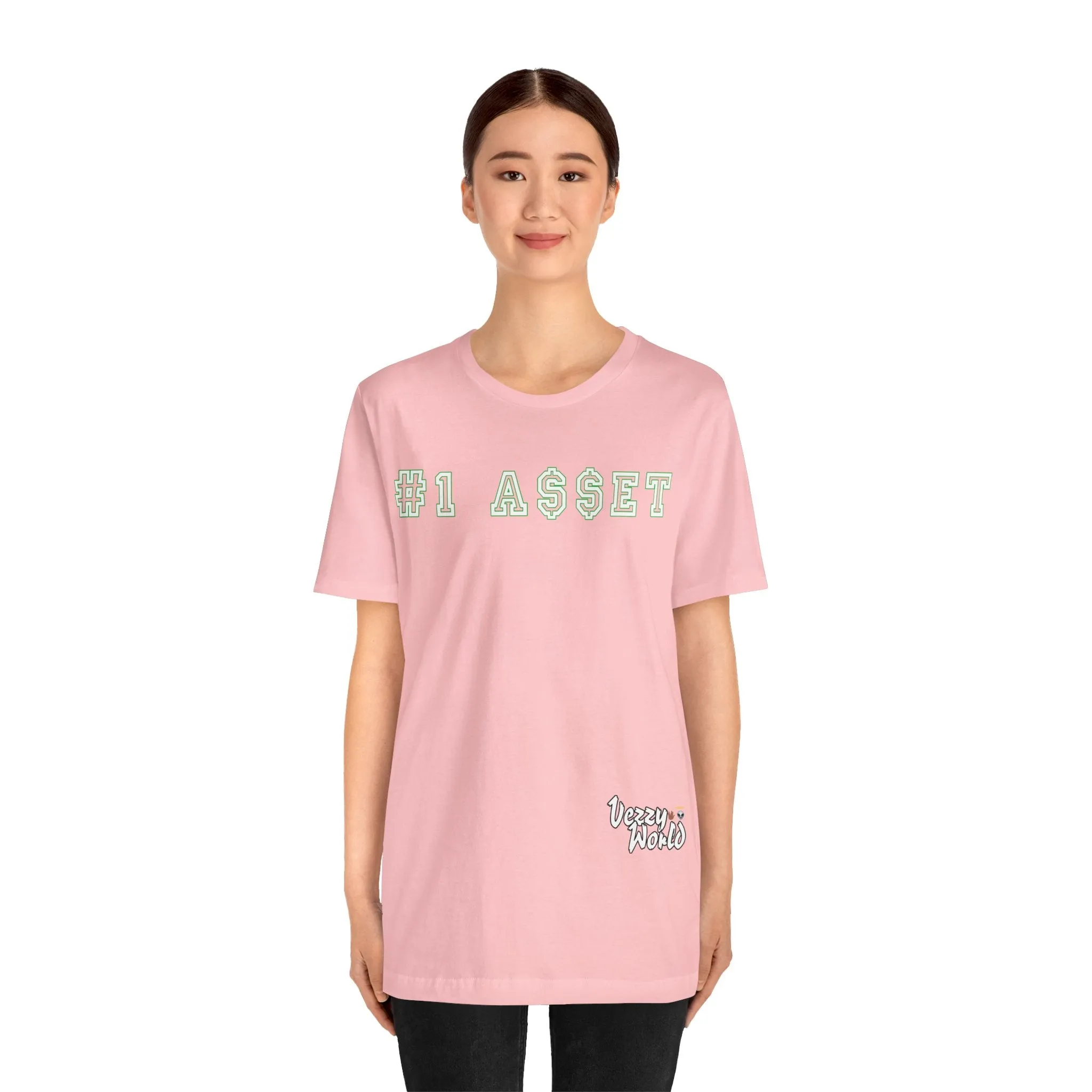 #1 Asset (Green) Short Sleeve Tee