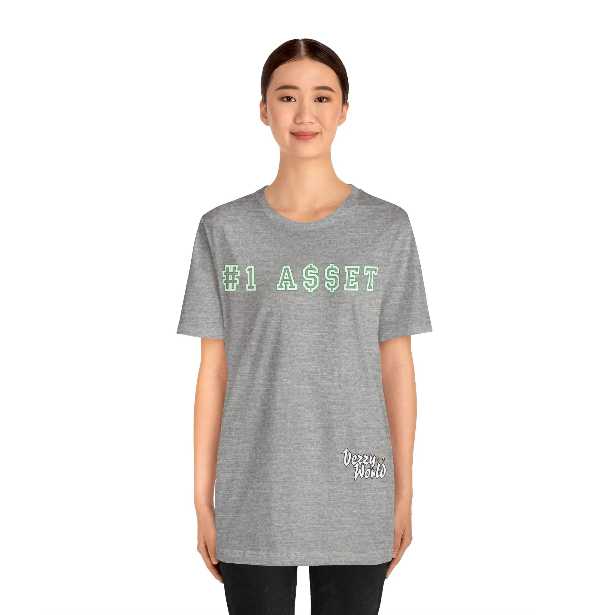 #1 Asset (Green) Short Sleeve Tee