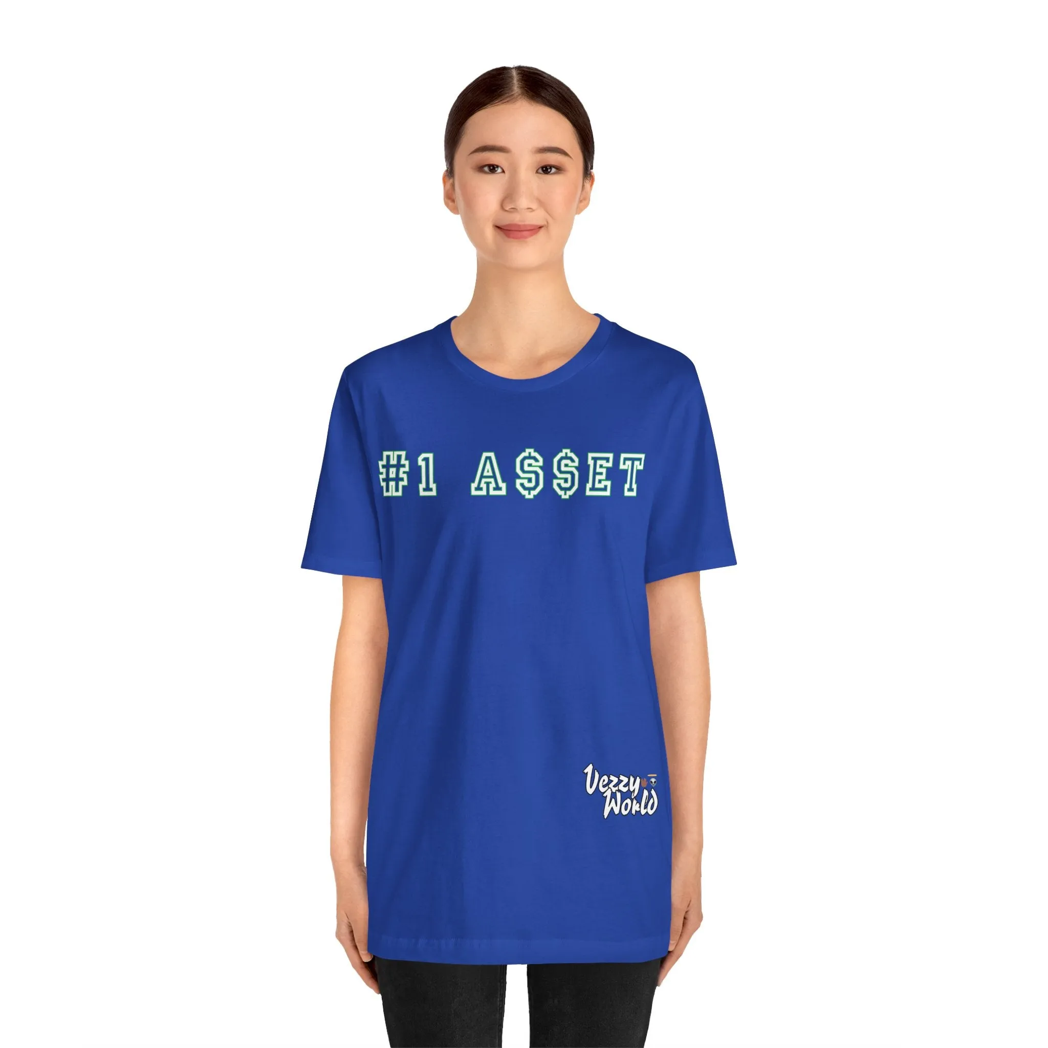 #1 Asset (Green) Short Sleeve Tee