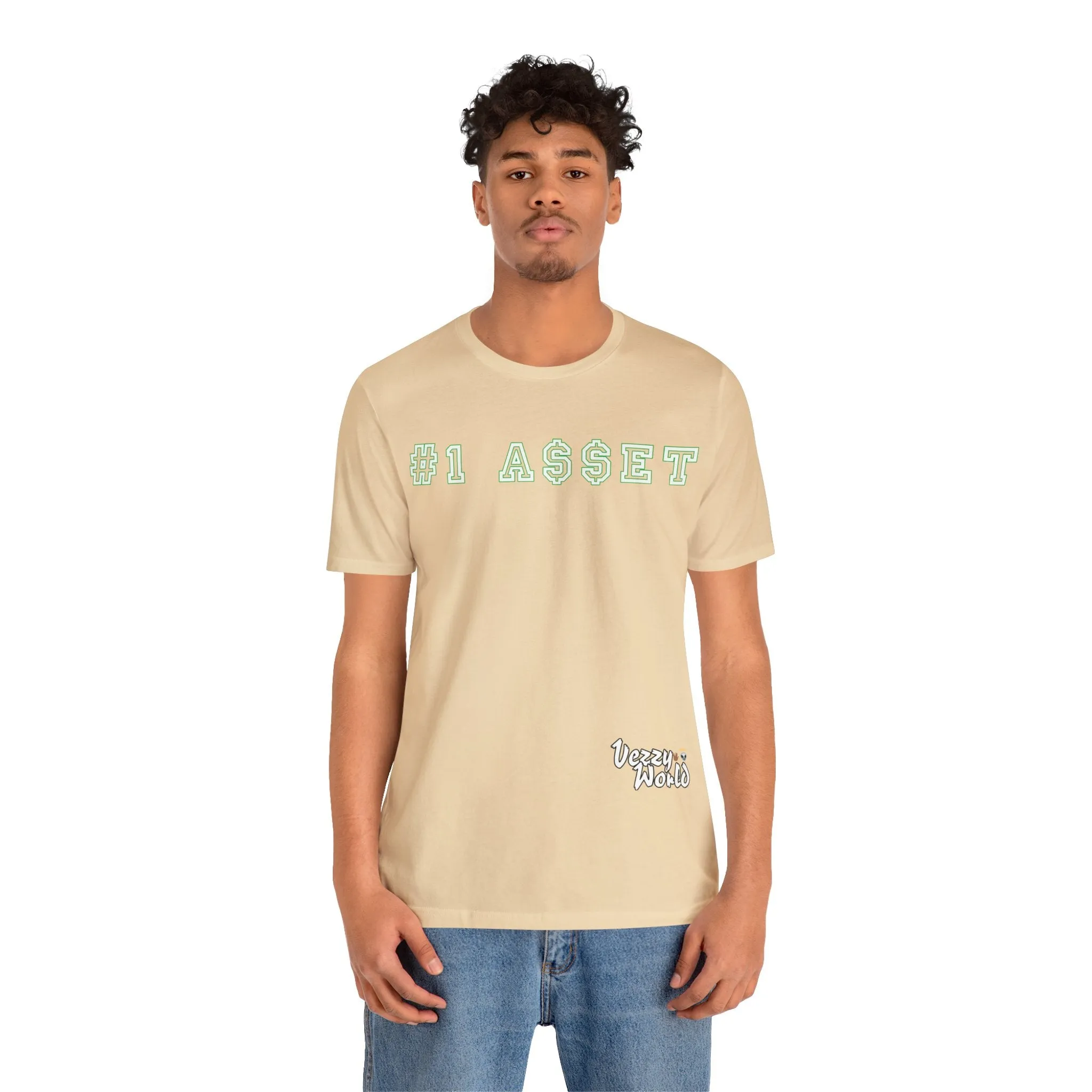 #1 Asset (Green) Short Sleeve Tee