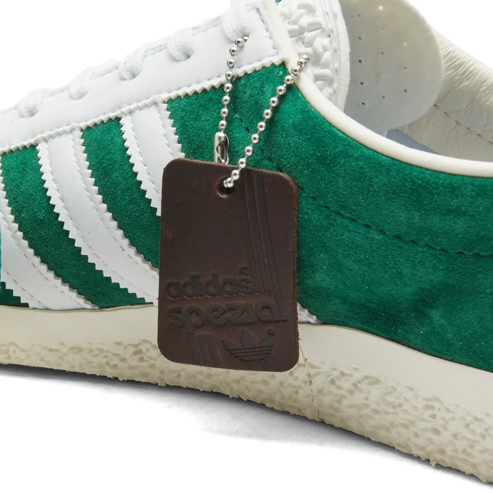 Adidas Spzl Gazelle Sneakers, Dark Green & White