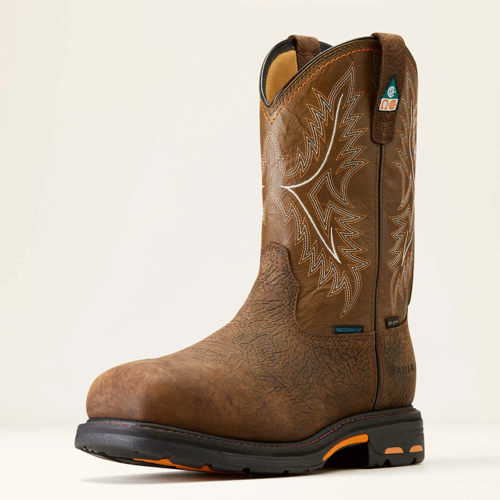 Ariat Men's WorkHog CSA Waterproof 400G Insulated Composite Toe Work Boot 10042552