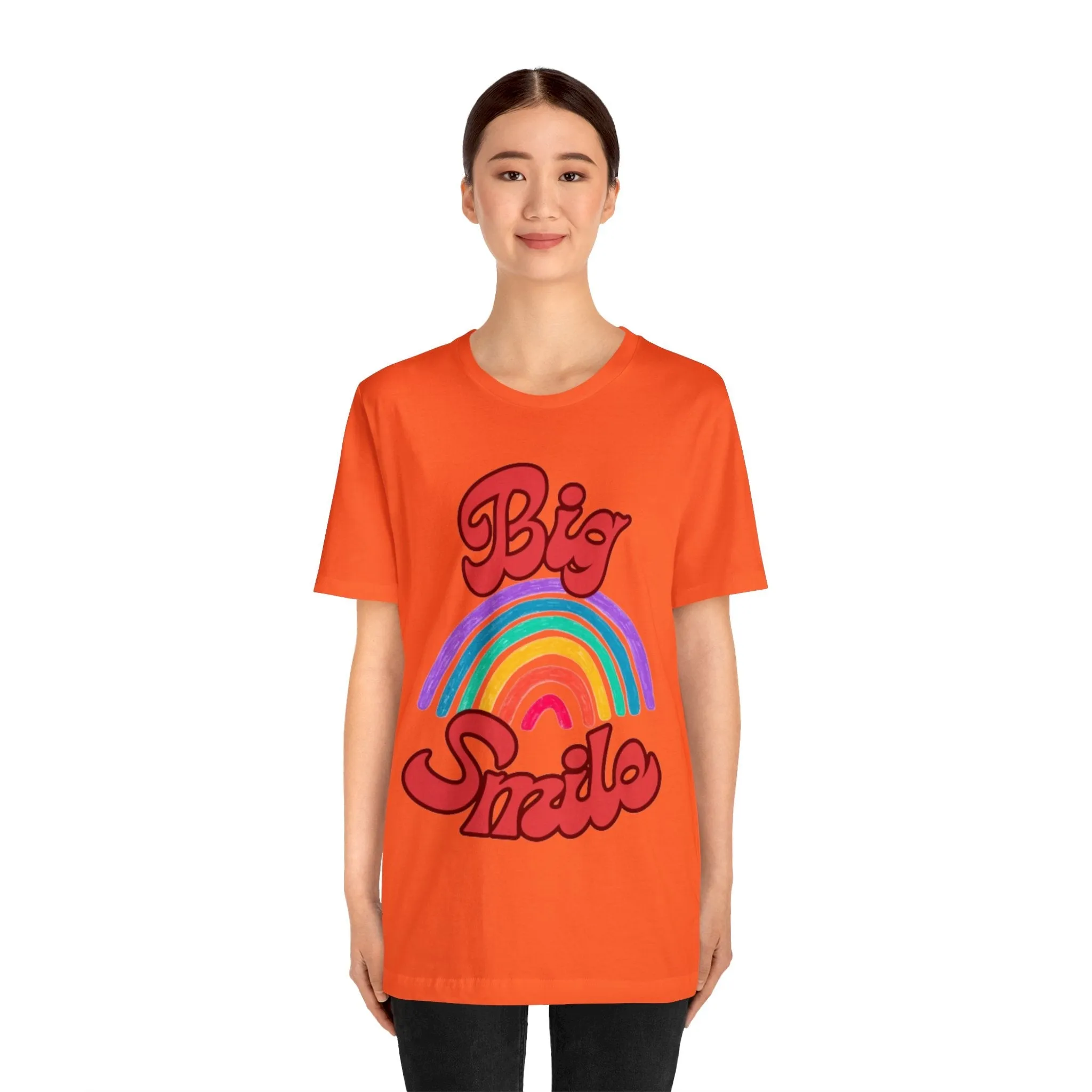 Big Smile Unisex Jersey Short Sleeve Tee