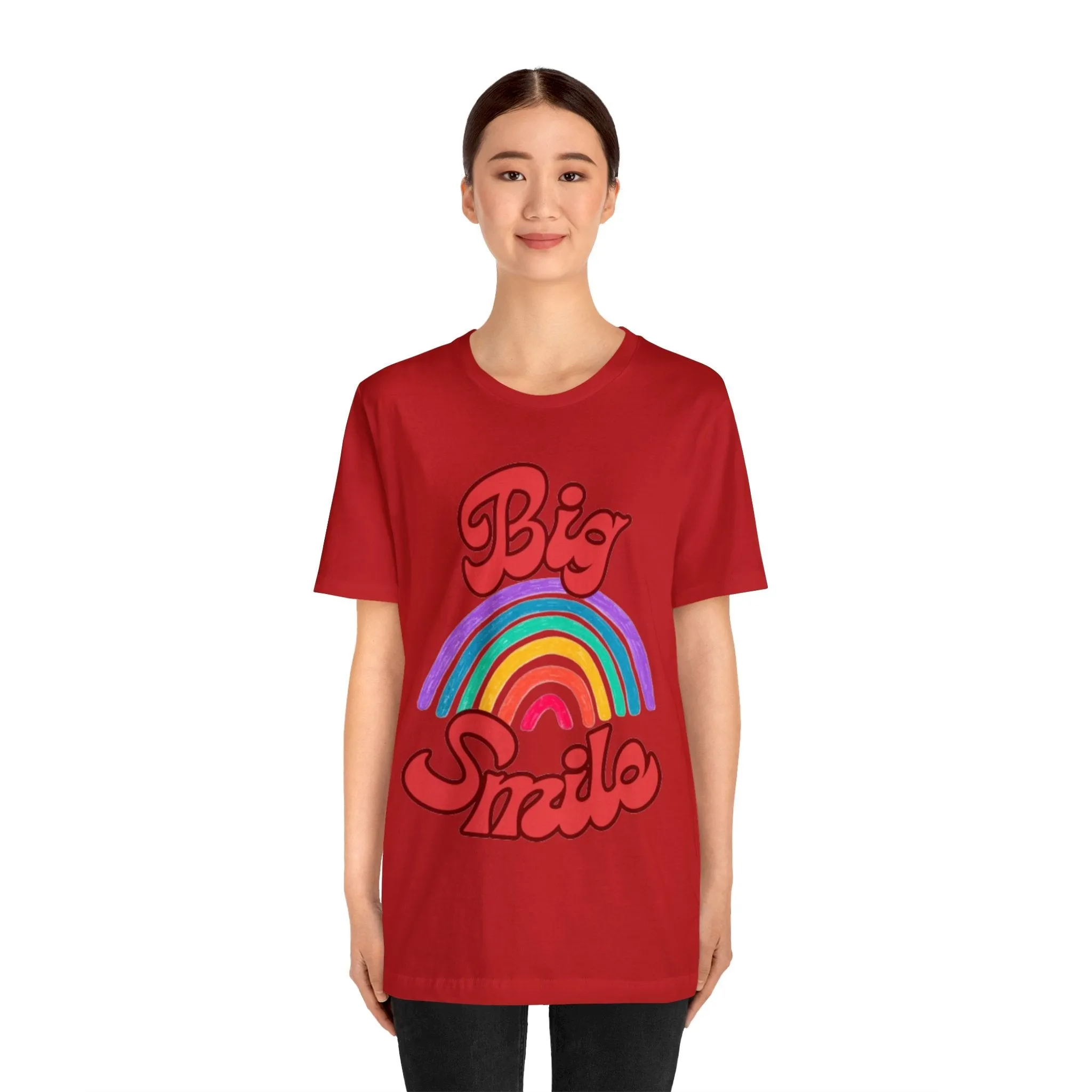 Big Smile Unisex Jersey Short Sleeve Tee