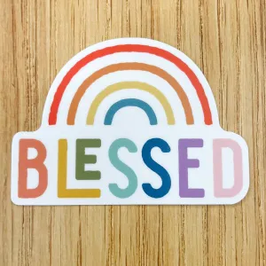 Blessed Rainbow Sticker
