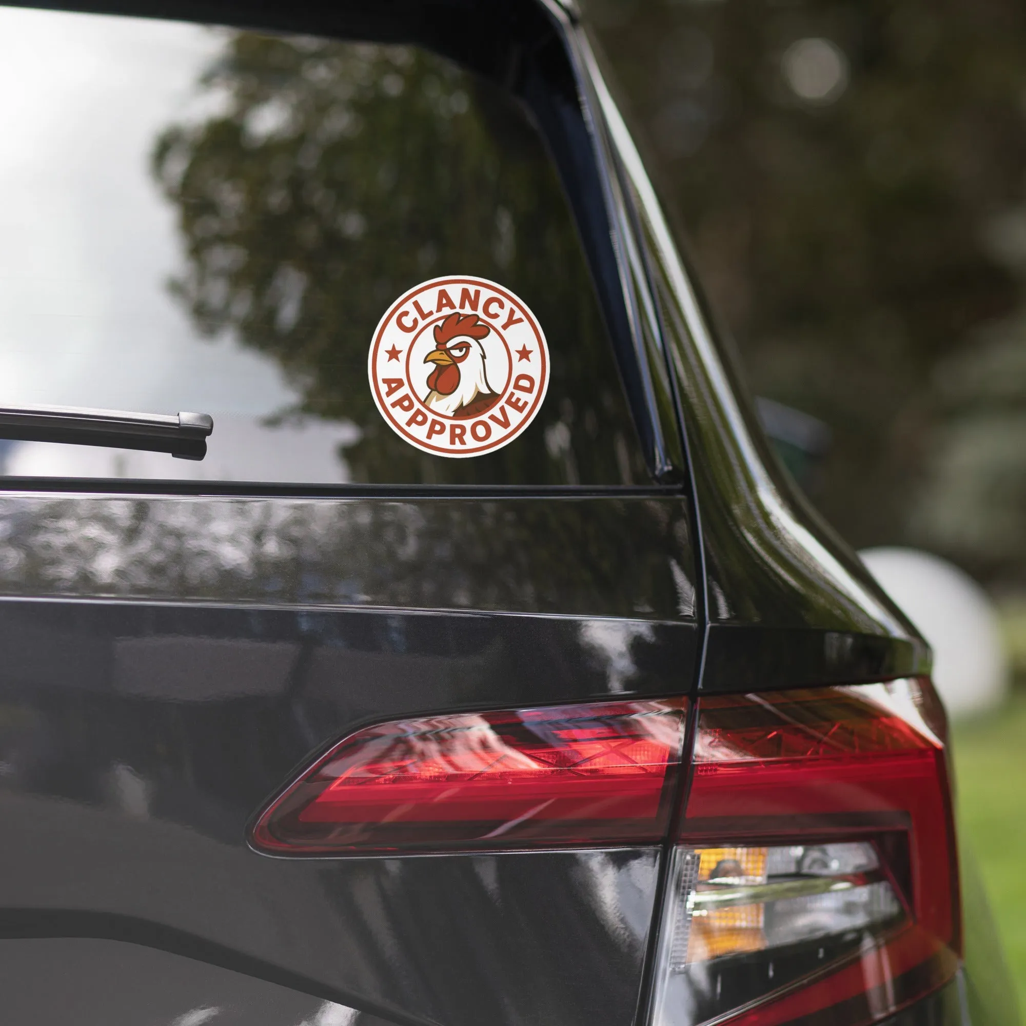Clancy Approved Sticker