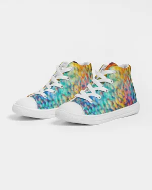 Colour Kids Hightop Canvas Shoe