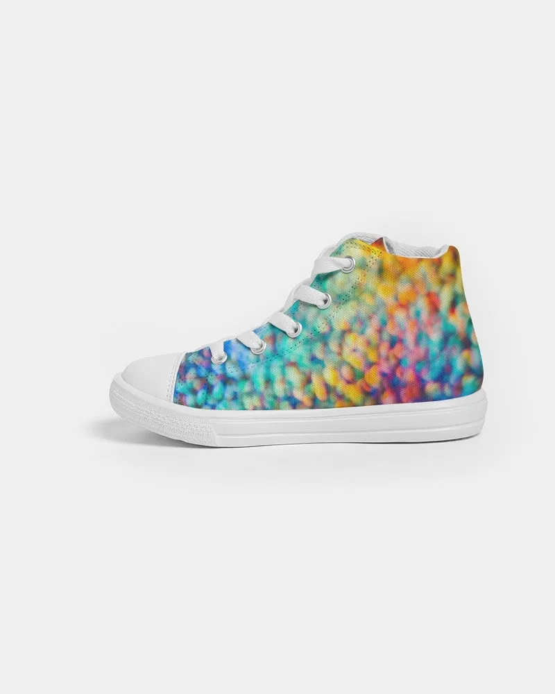 Colour Kids Hightop Canvas Shoe