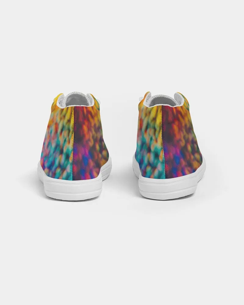 Colour Kids Hightop Canvas Shoe