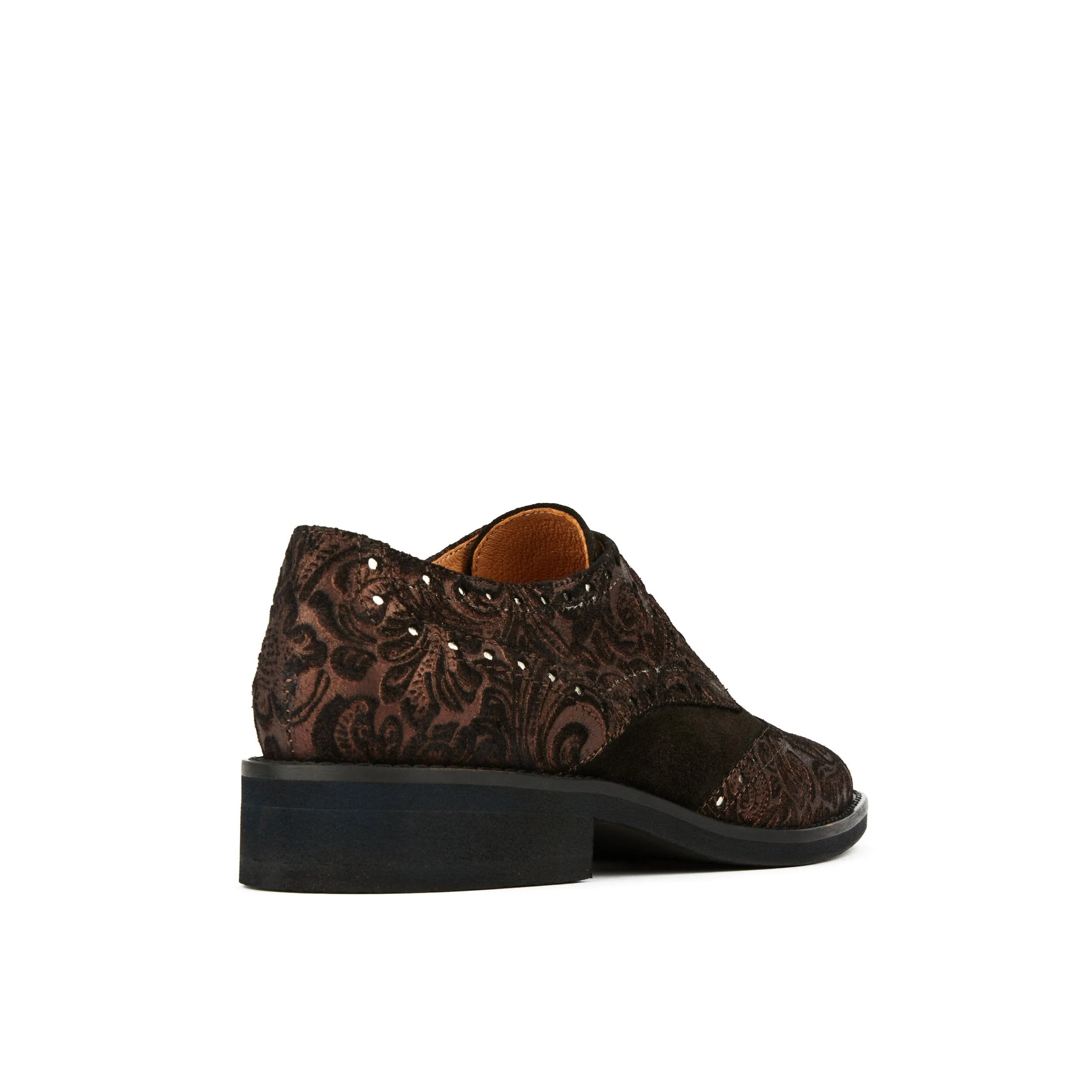 Eton - Burgundy Floral Emboss