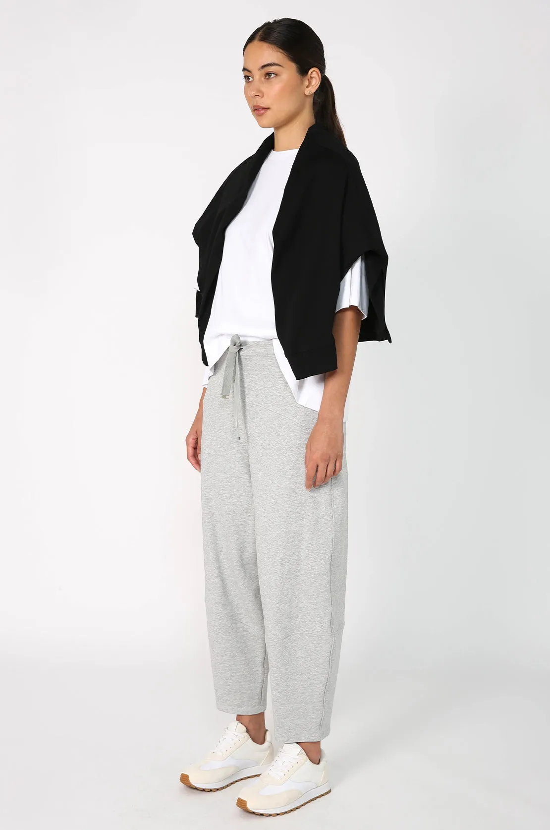 furthering track pant / grey marle