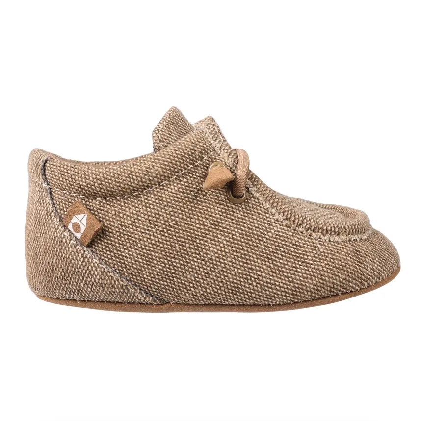 Khaki Parker Crib Shoes