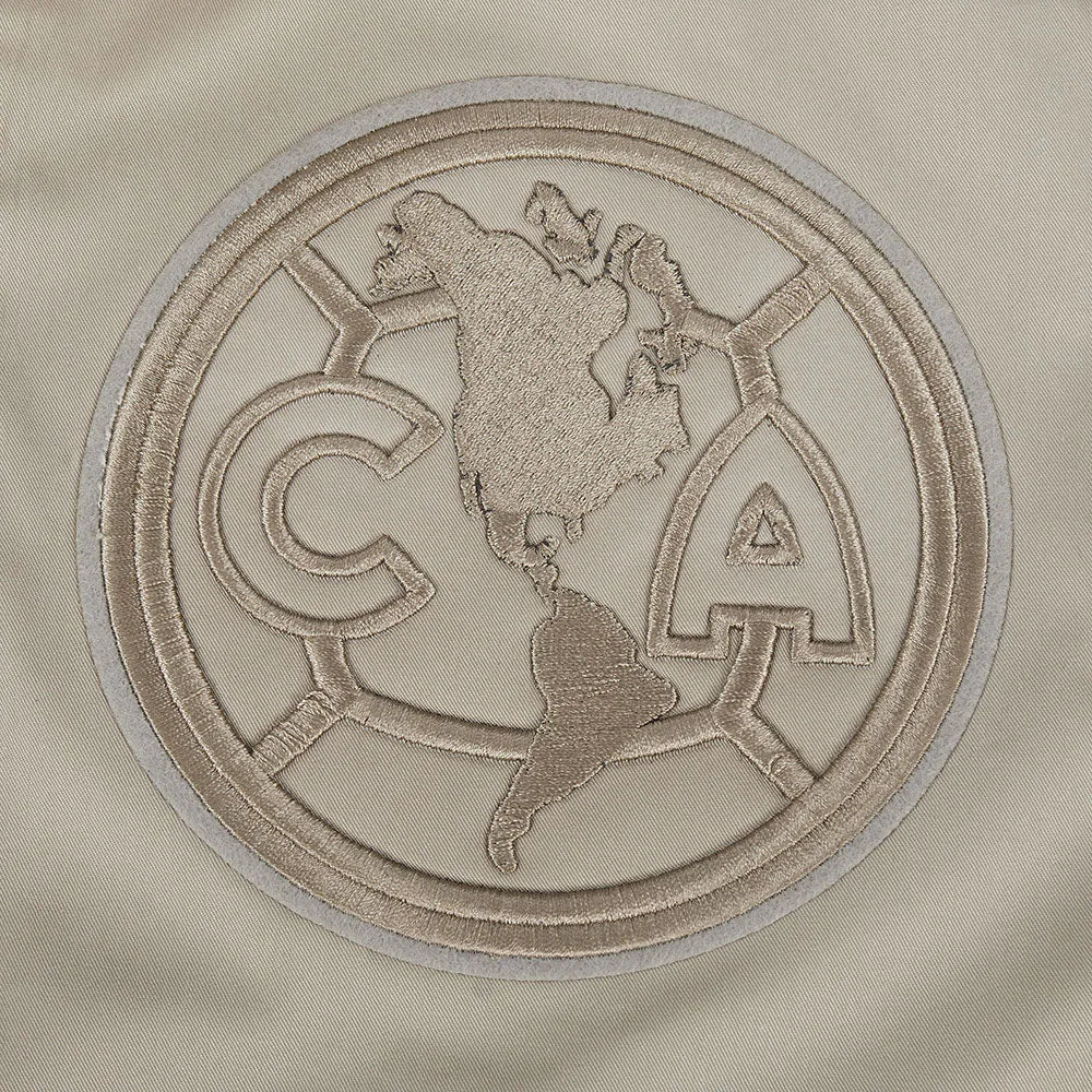 LIGA MX CLUB AMERICA NEUTRAL MEN'S TWILL JACKET (TAUPE)
