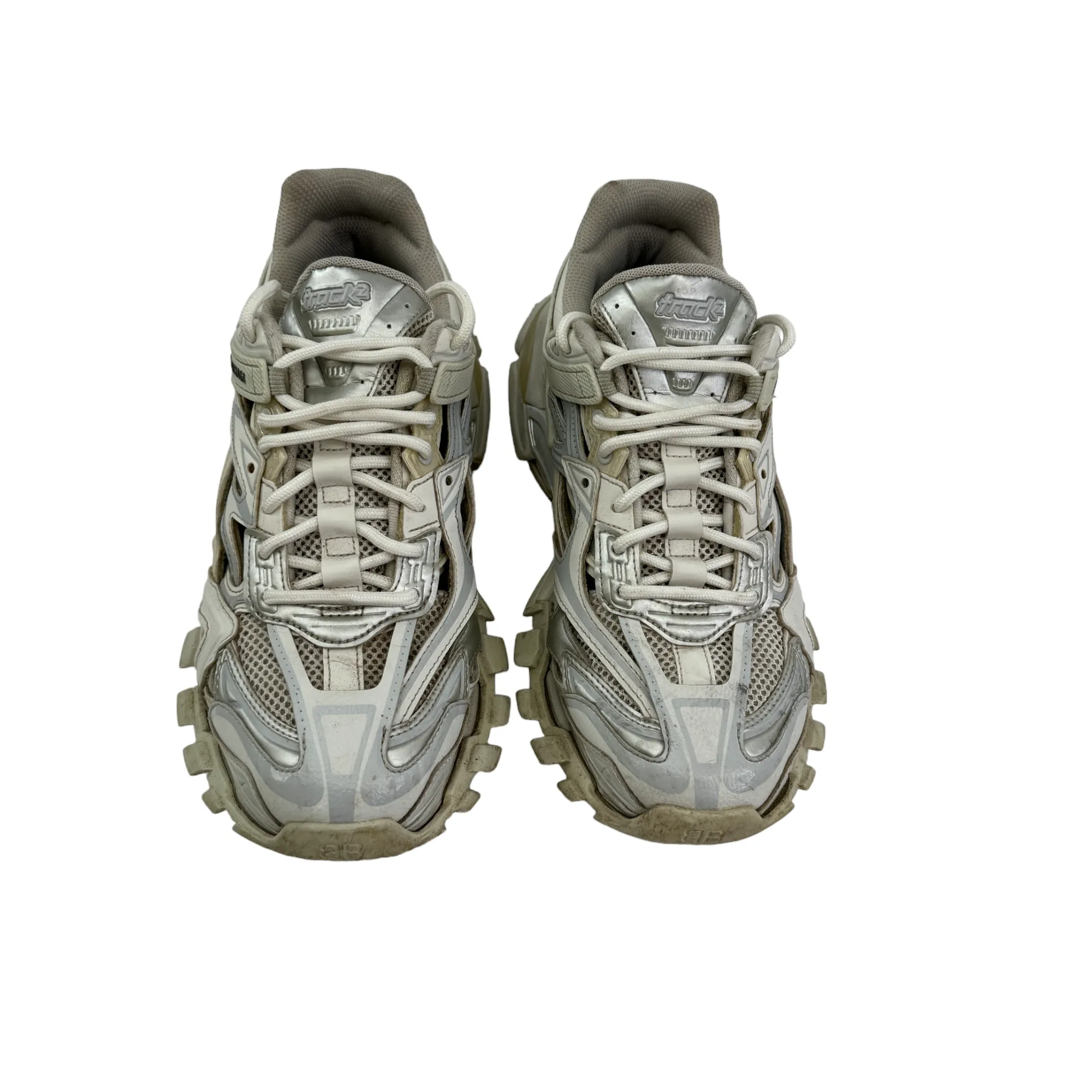 Men's Track Trainers White Size EU 42 / UK 8