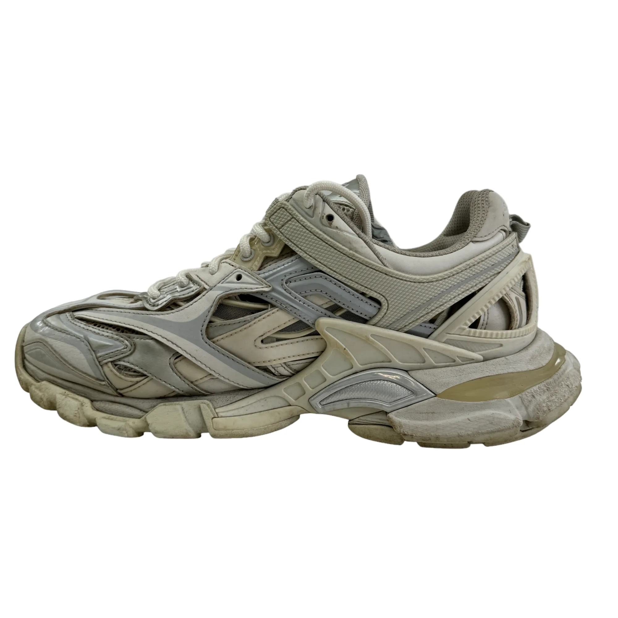 Men's Track Trainers White Size EU 42 / UK 8