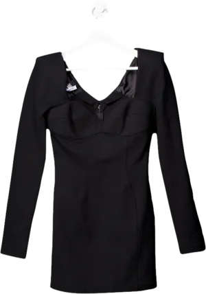 mevlani Anna May Black Mini Dress UK 10