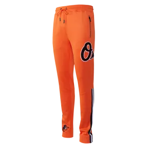 MLB BALTIMORE ORIOLES CLASSIC MEN'S DK TRACK PANT (ORANGE)