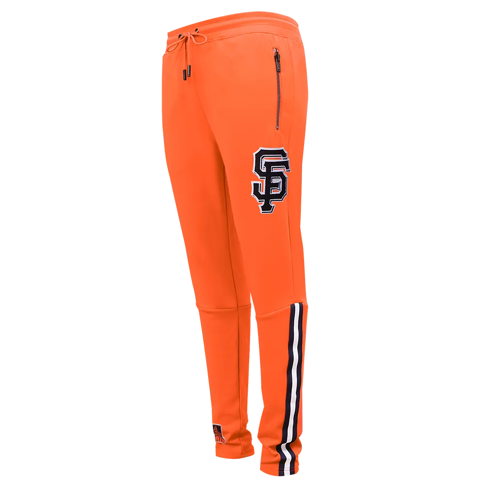 MLB SAN FRANCISCO GIANTS CLASSIC MEN'S DK TRACK PANT (ORANGE)