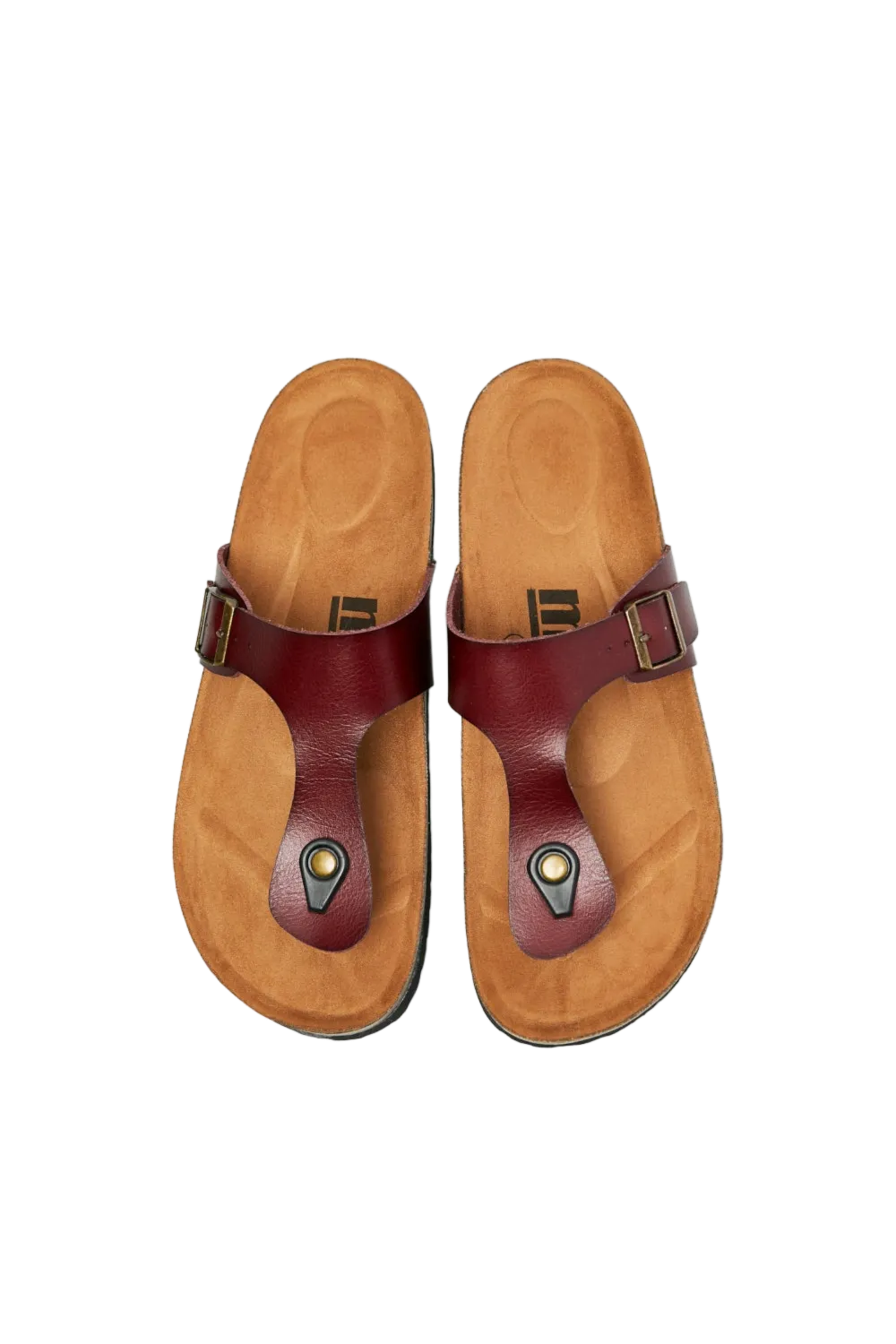 MMShoes Drift Away T-Strap Flip-Flop in Brown