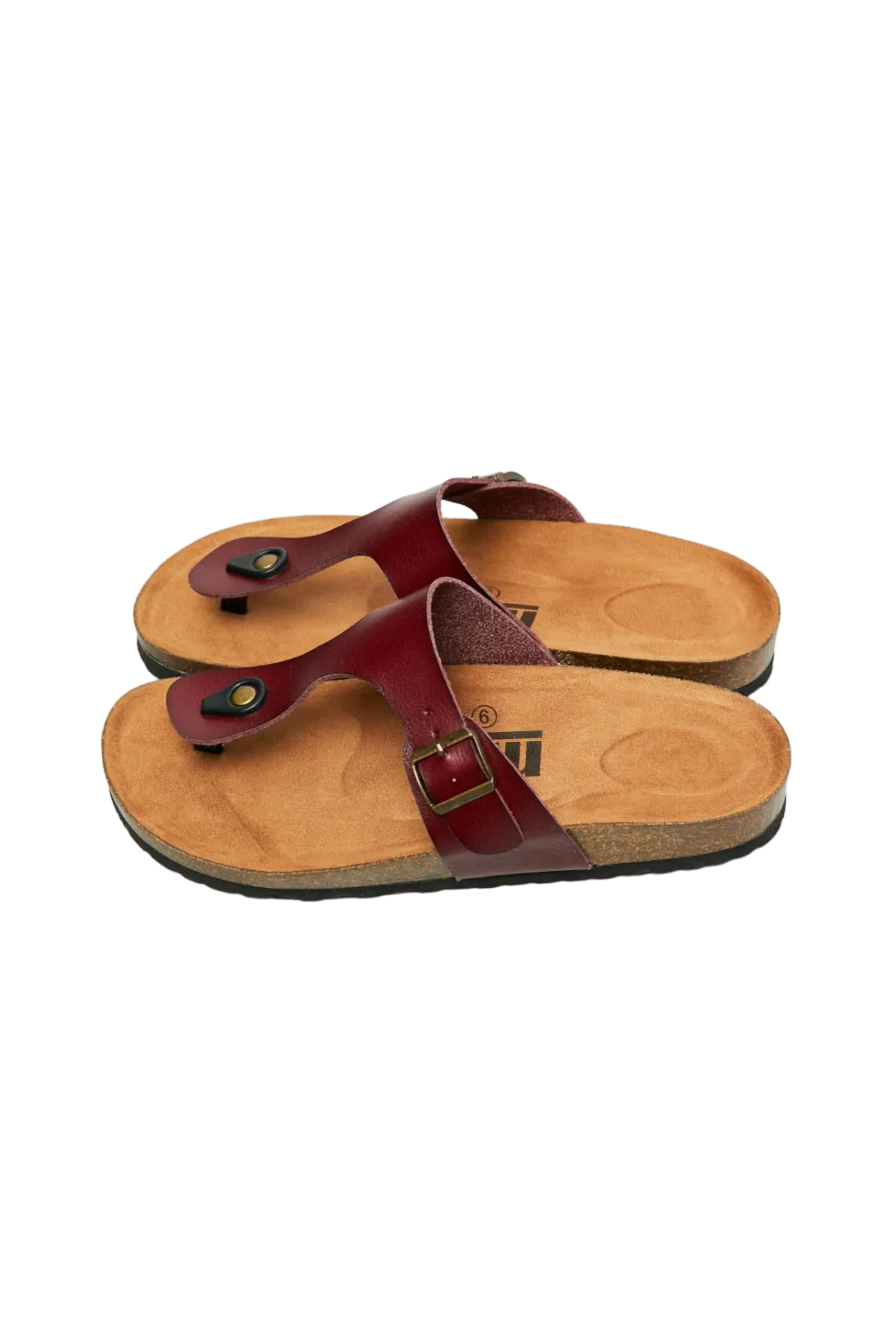 MMShoes Drift Away T-Strap Flip-Flop in Brown