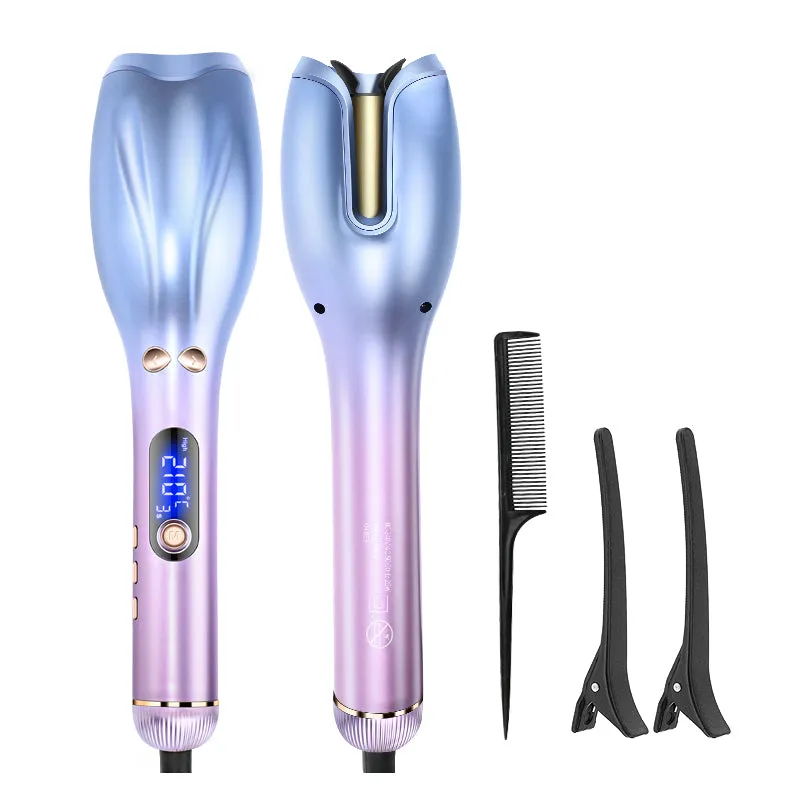 Multi-Automatic LCD Ceramic Rotating Hair Curler