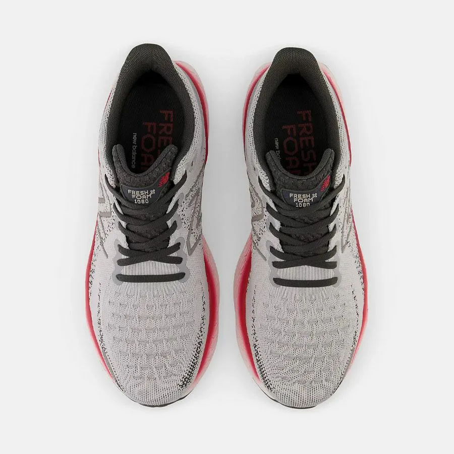 NEW BALANCE MEN'S FRESH FOAM 1080 X12 GREY RUNNING SHOES