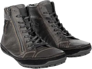Non-Slip aterproof Fu Lined Barefoot Shoe Lac Up Snow Shoes for Men Winter Padded Warm Cold Weather Sneaker