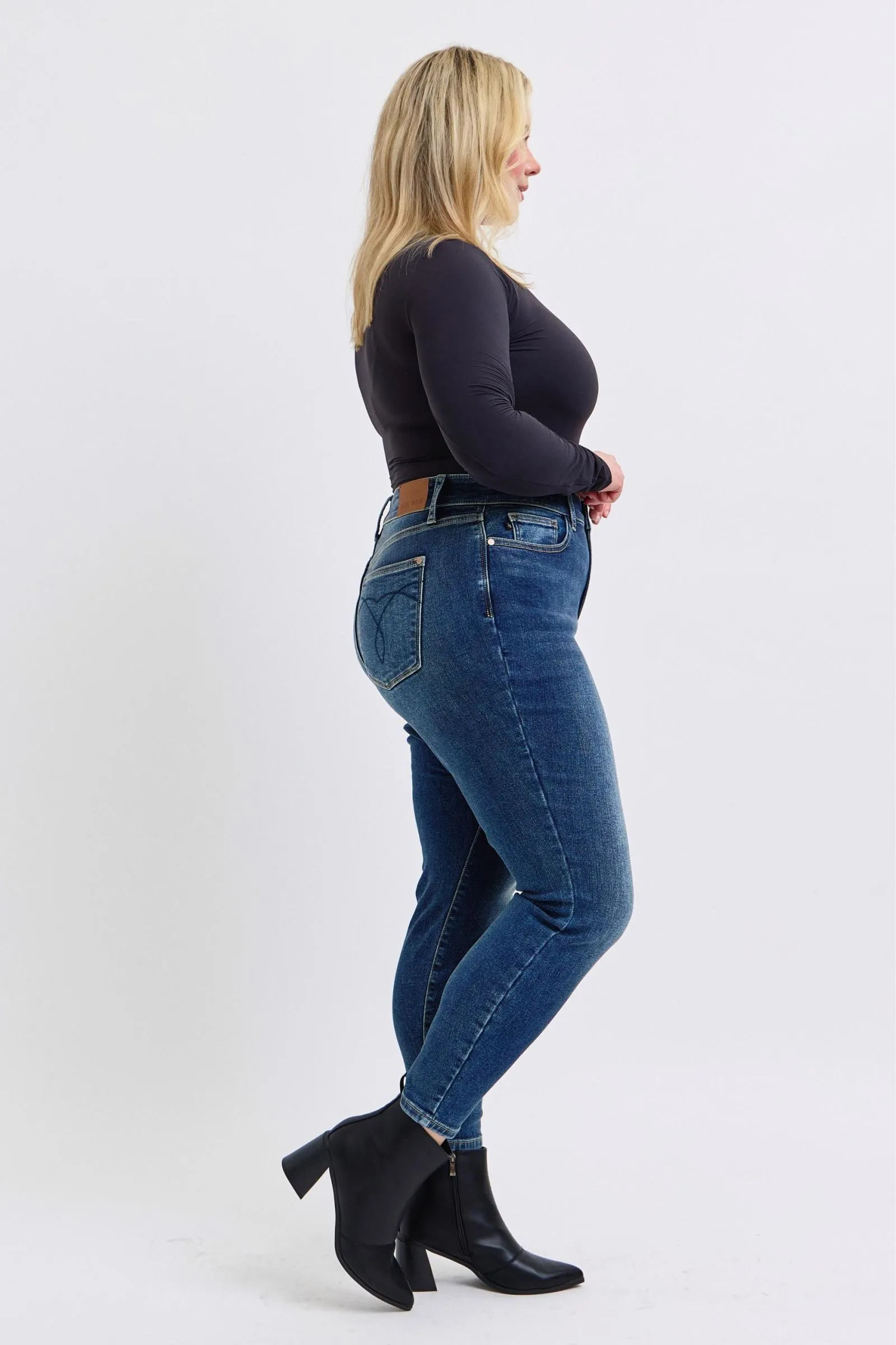 *SALE* Judy Blue Thermal Skinny Denim