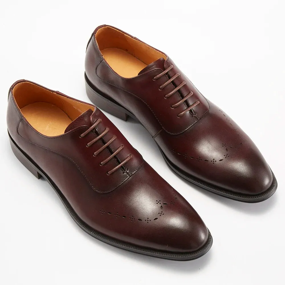 Trend4us Men's Classic Leather Oxford Shoes