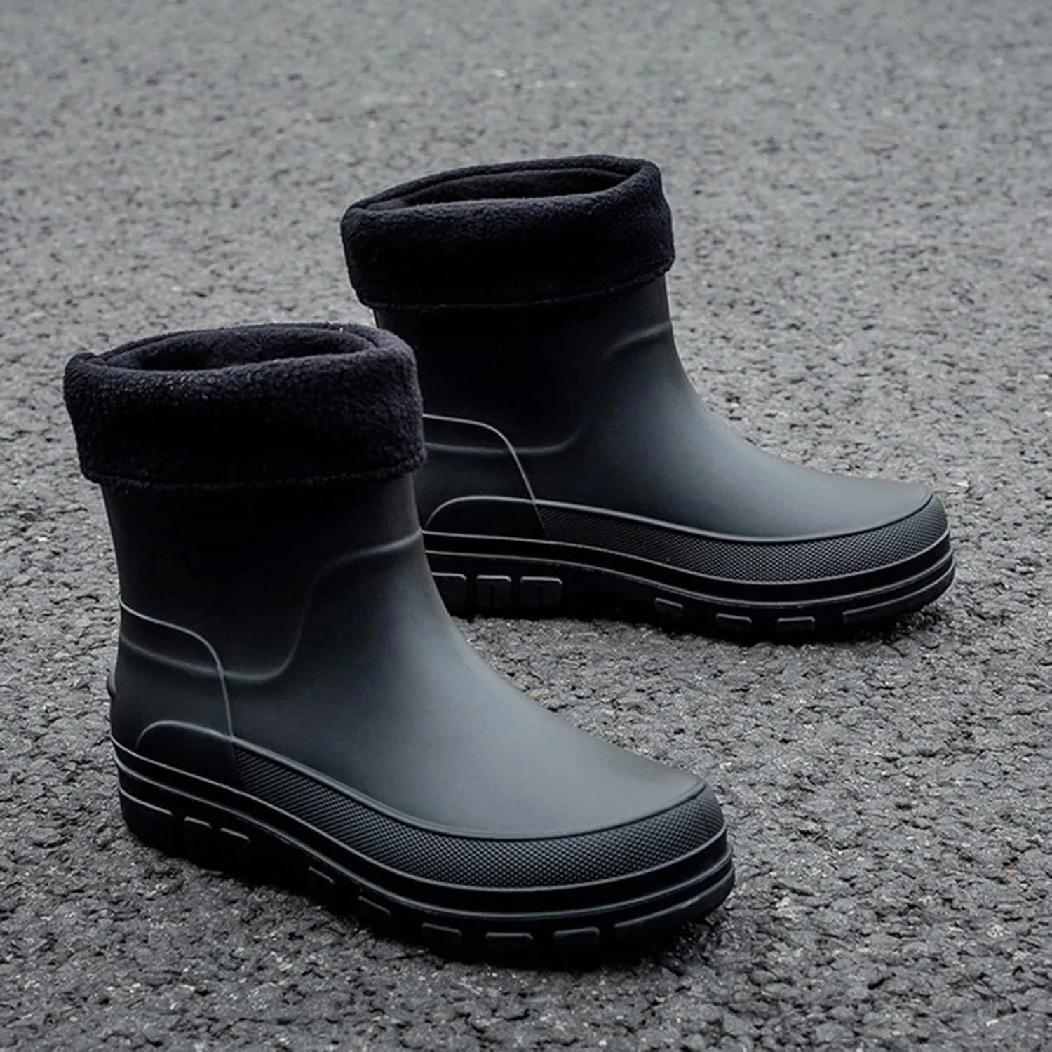 Waterproof Non-Slip Rain Boots for Outdoor Trendy Rain Boots for Women and Men with Anti-Slip Sole