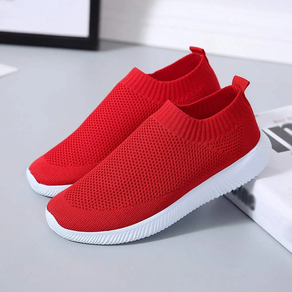 Women's Fashion Sneaker Non Slip Breathable Lightweight Comfortable Lace Up Slip On Tennis Shoes Arch Support Loafers Shoes for Women Waterproof Sneakers Women