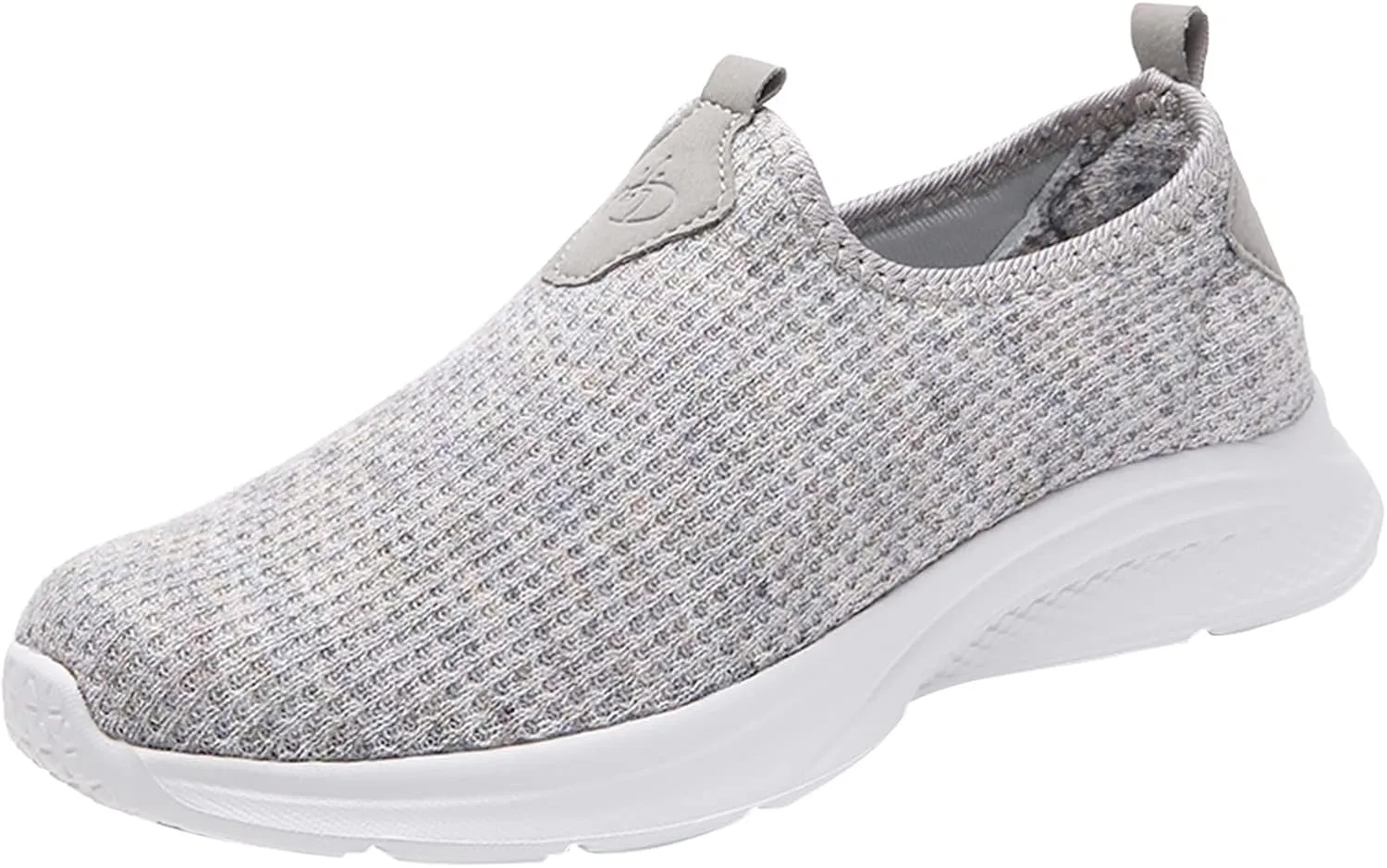 Womens Orthopedic Slip On Loafers Walking Shoes with Arch Support Comfortable Sneakers for Plantar Fasciitis Relief Foot Pain Casual Diabetic Swollen Feet